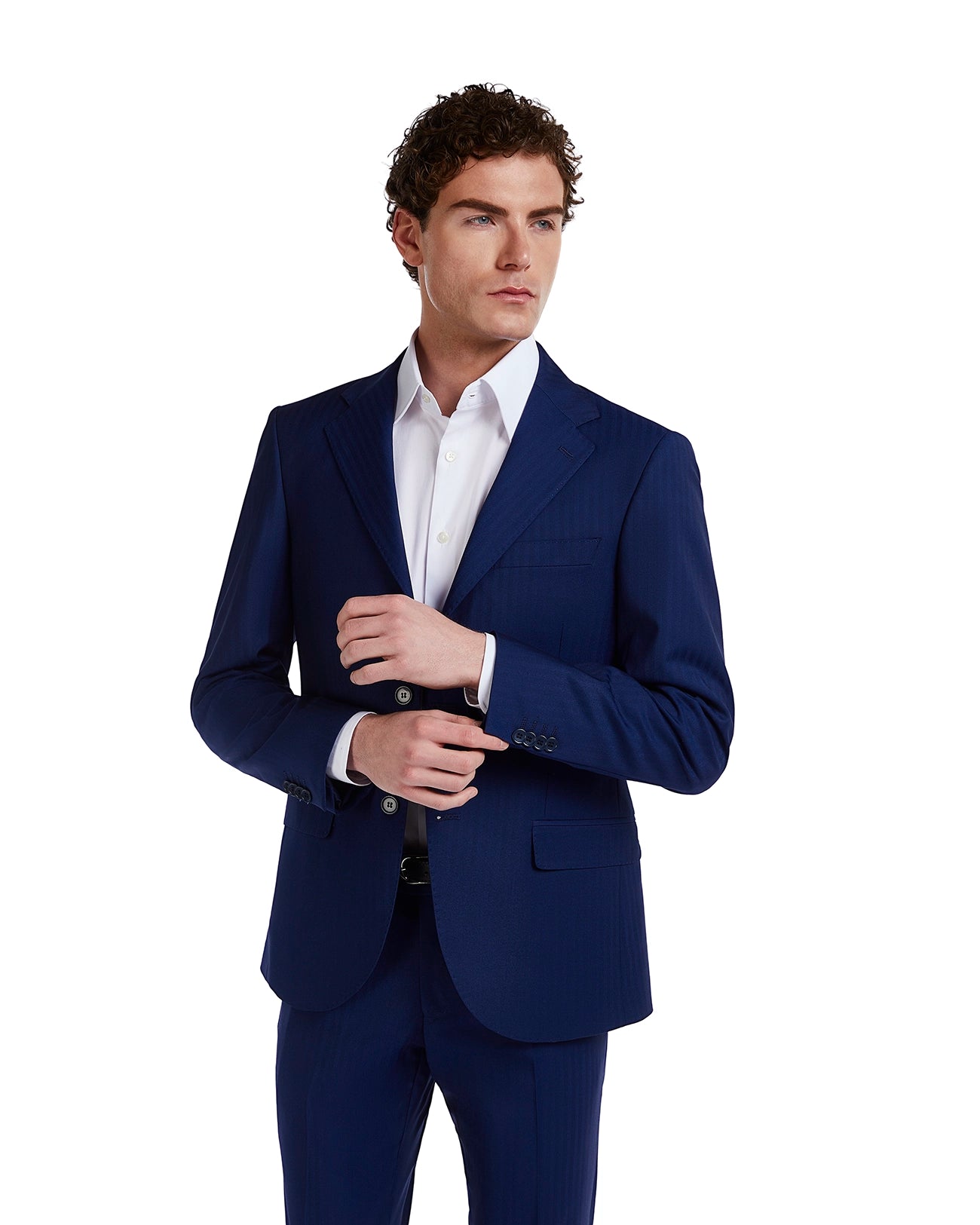Paris blue solar suit