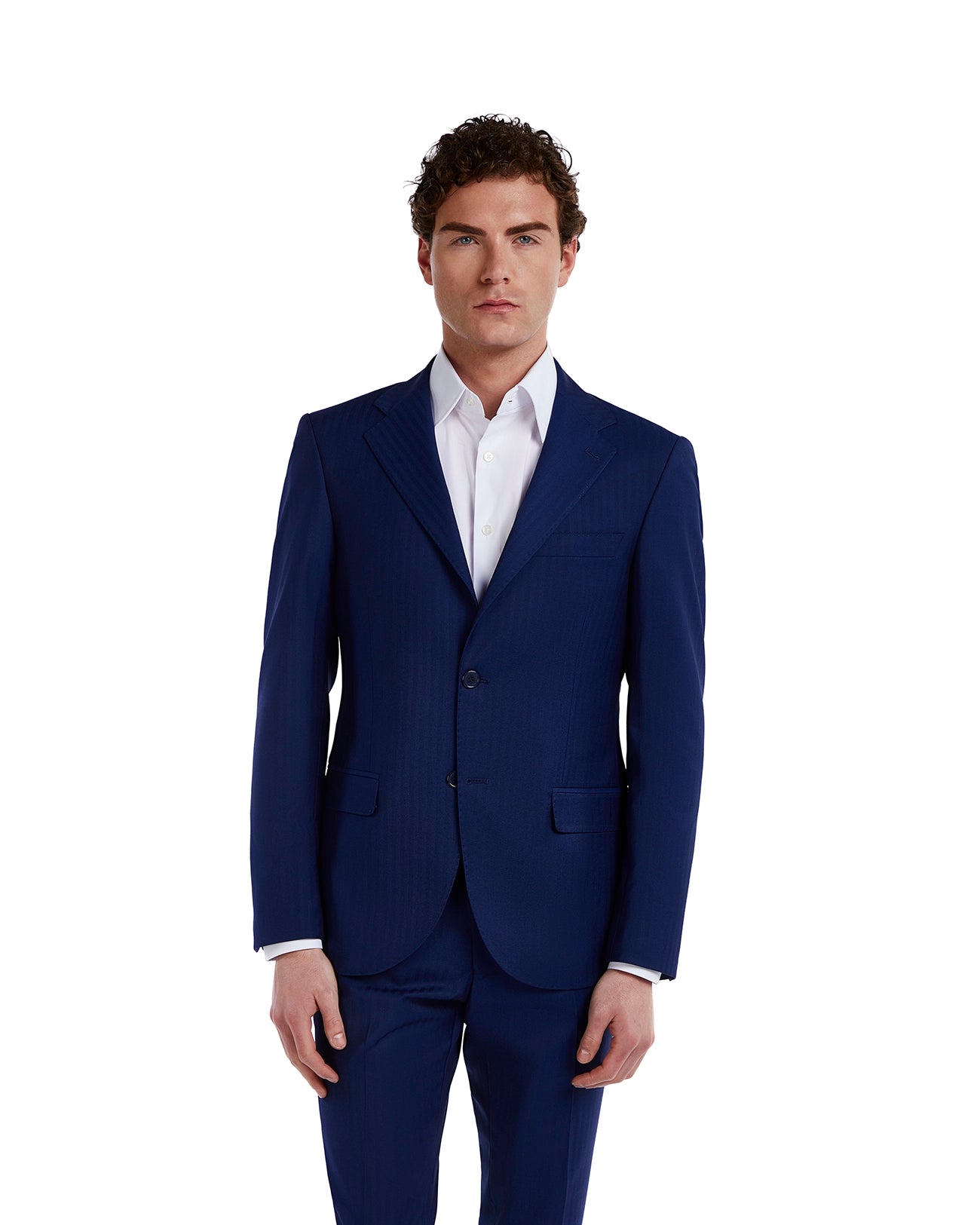 Paris blue solar suit