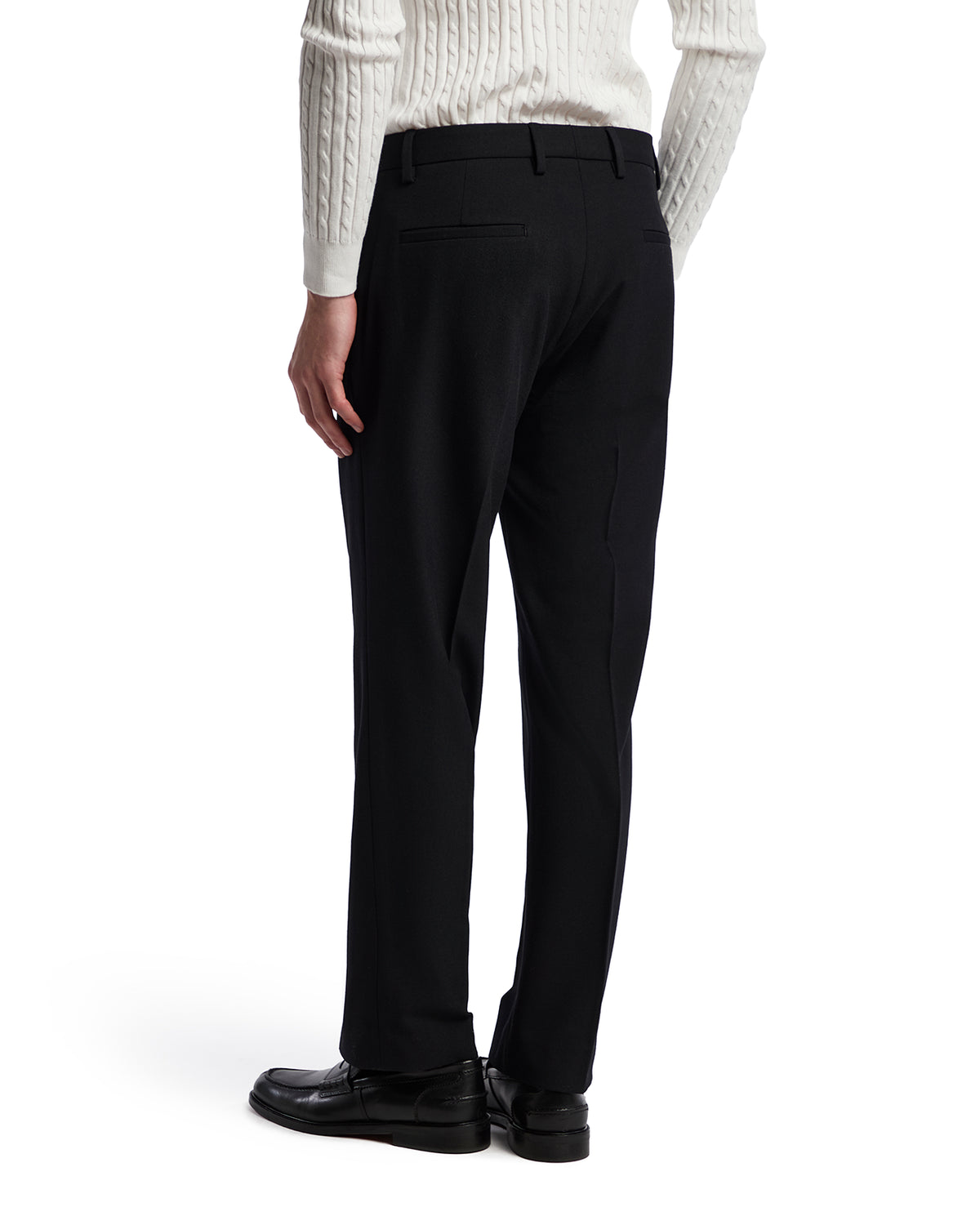 Pantalón Aka de franela antracita