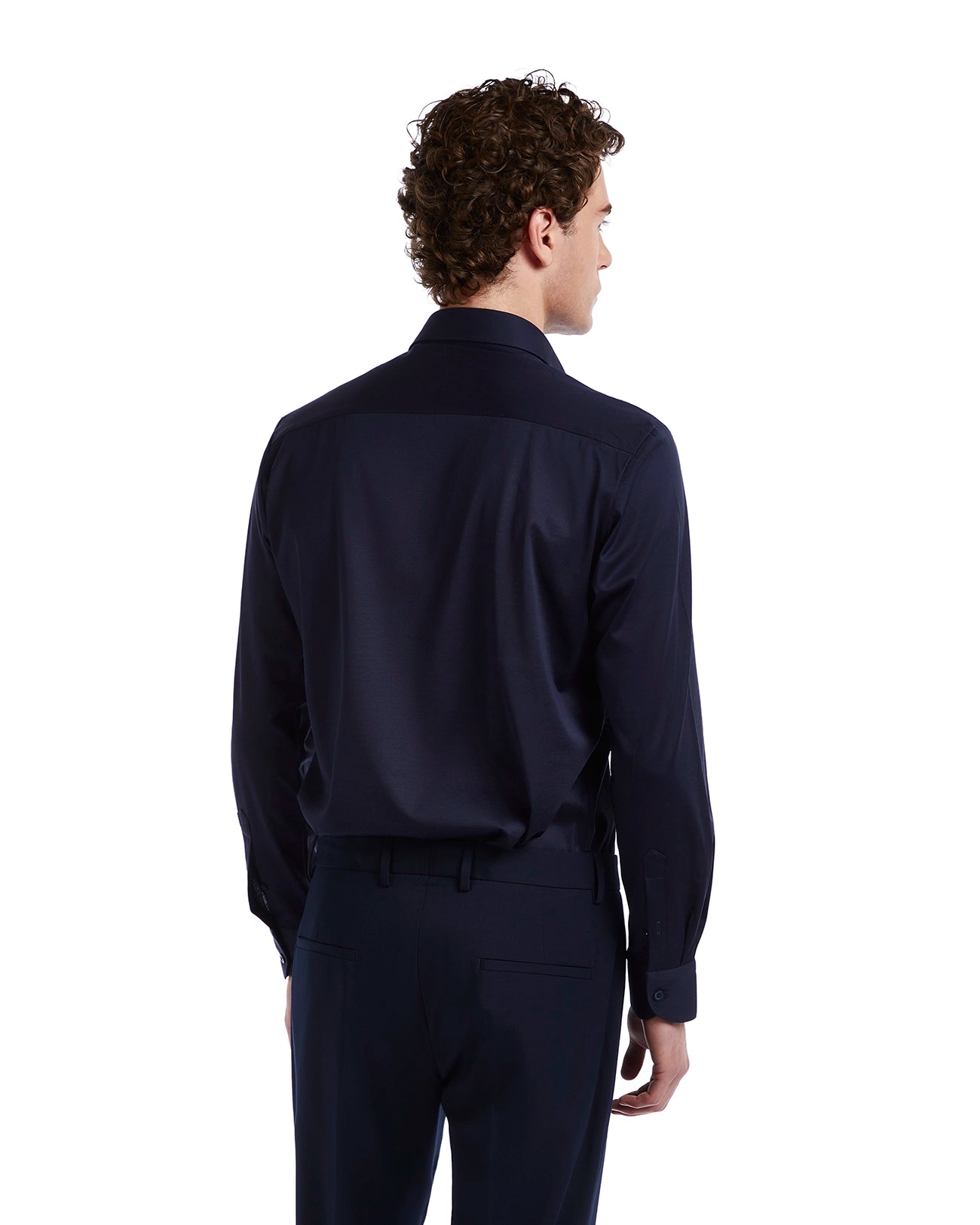 Camicia Miyagi in cotone blu