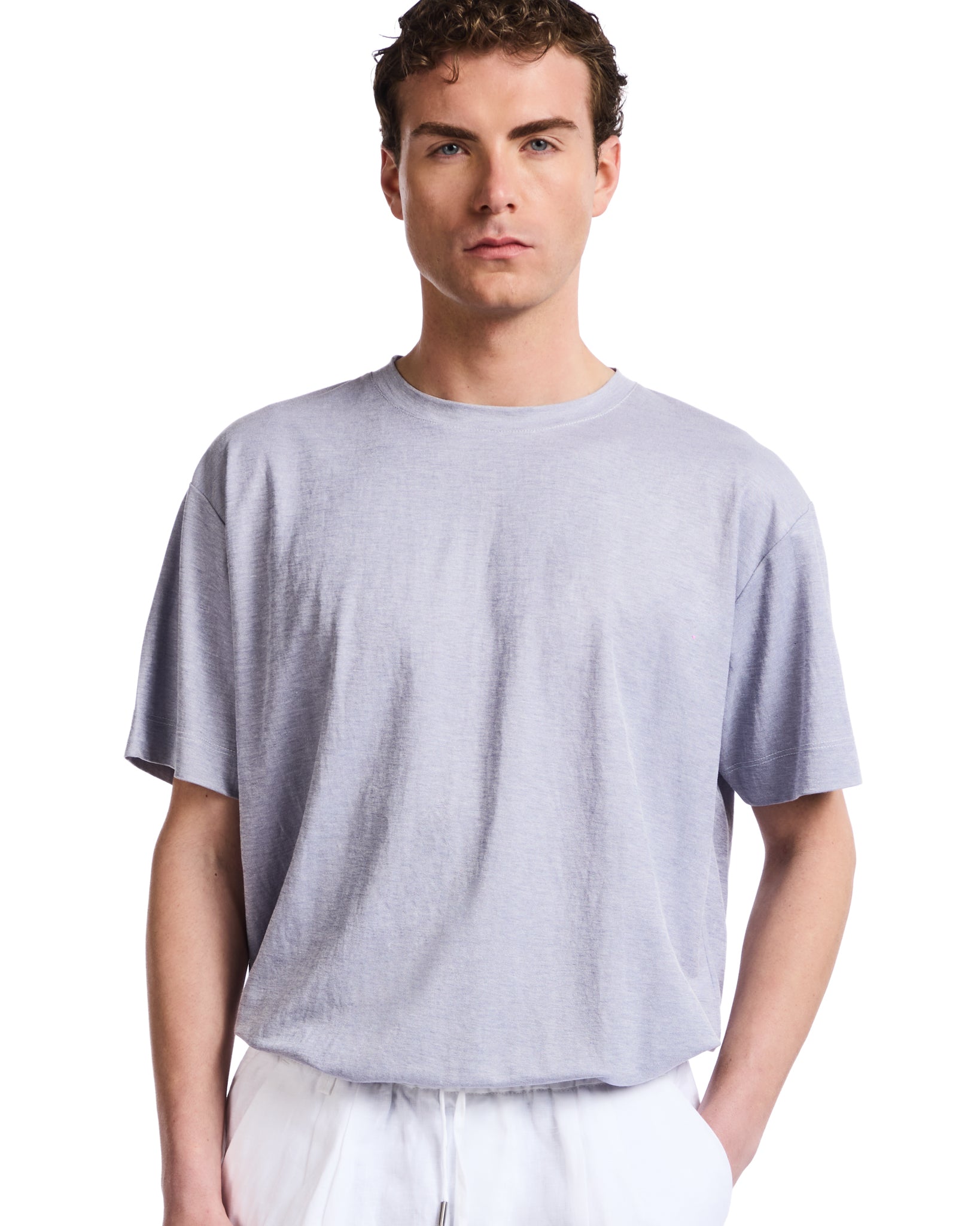 T-shirt Essen armaturata denim