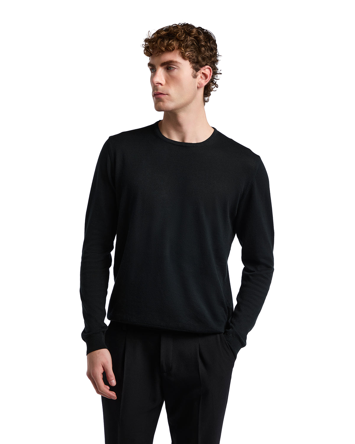 Maglioncino Daniil in cotone nero