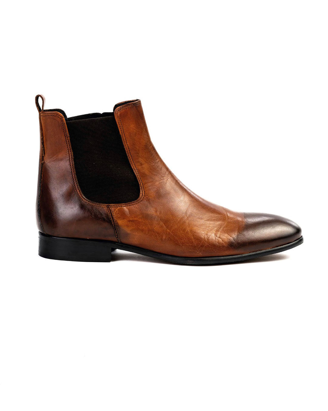 Dre - bottines chelsea en cuir marron sale