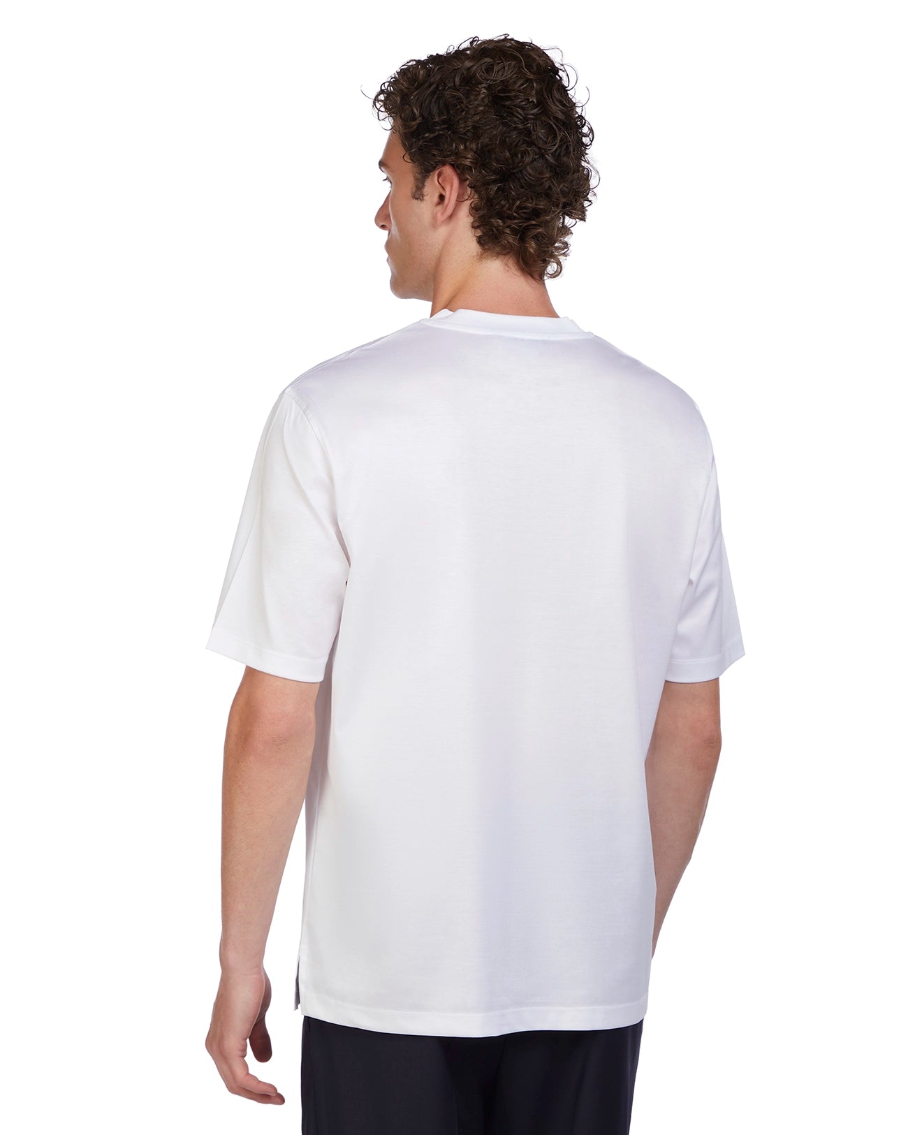 Camiseta Hoorn en hilo de Escocia blanco