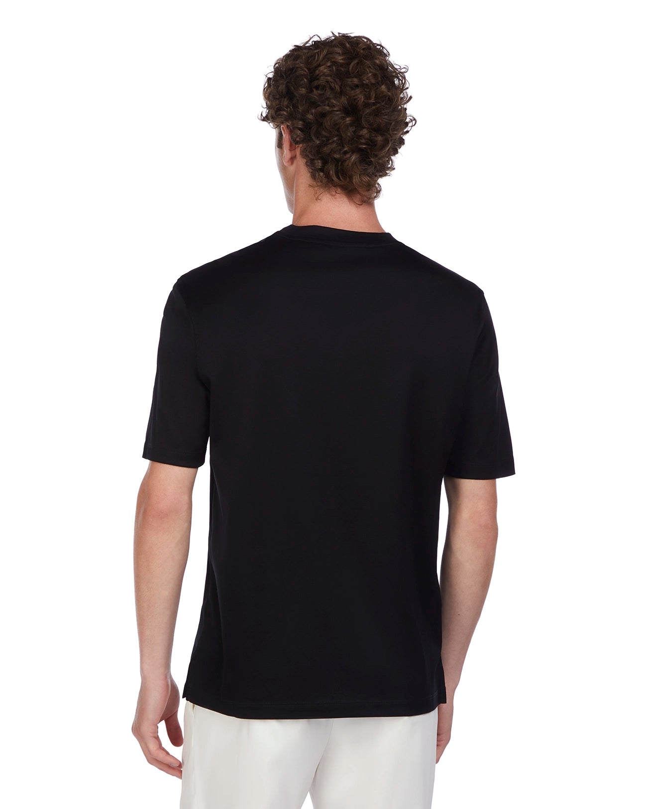 Camiseta Hoorn en hilo de Escocia negro