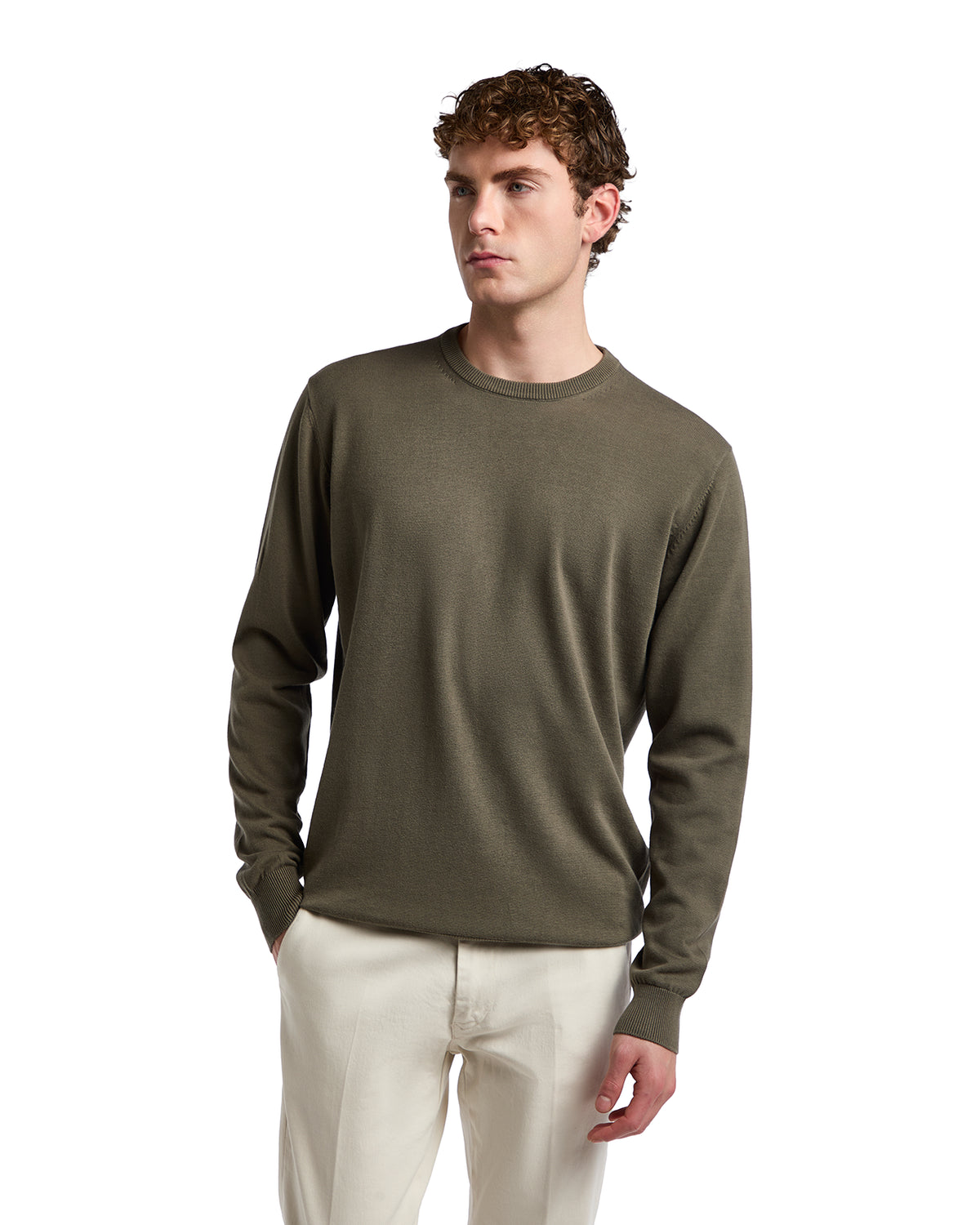 Ugo military cotton sweater