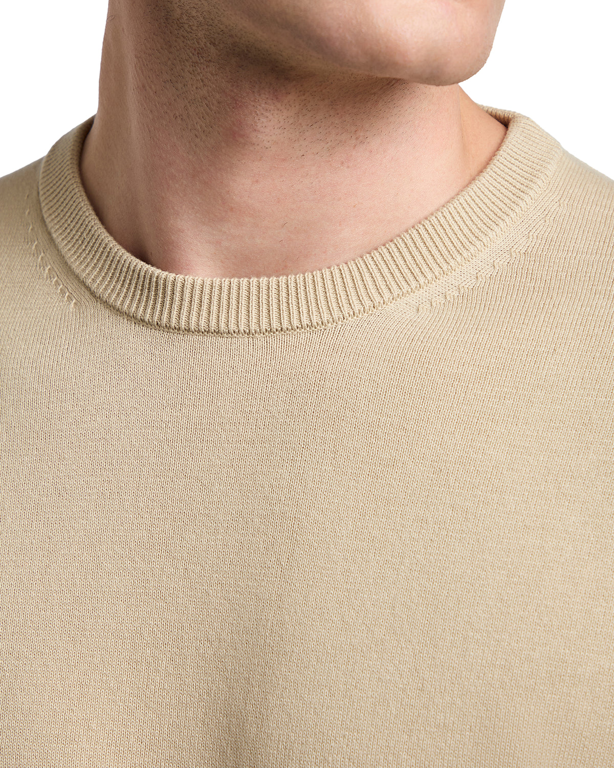 Ugo beige cotton sweater