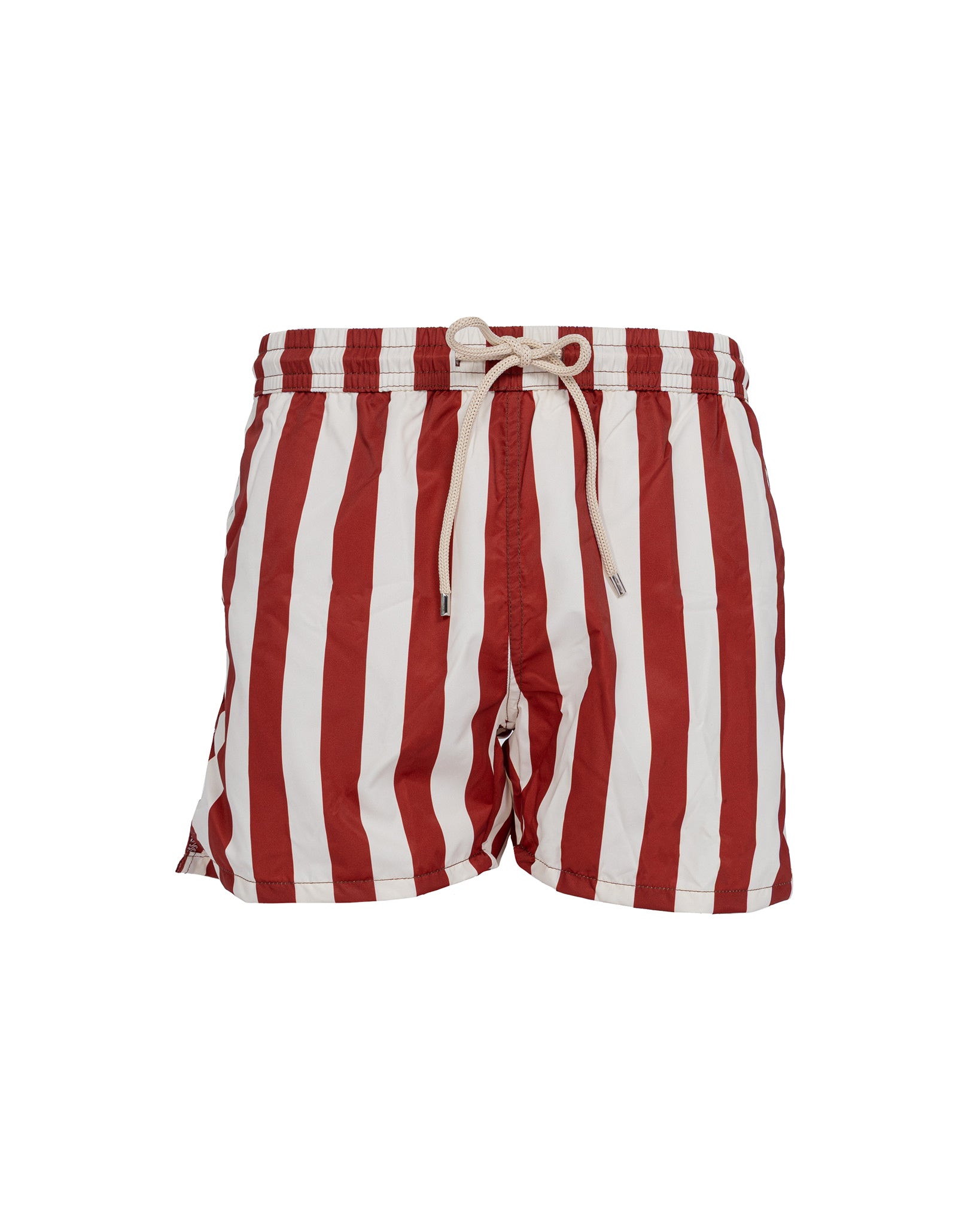 Line - maillot de bain rayé bordeaux