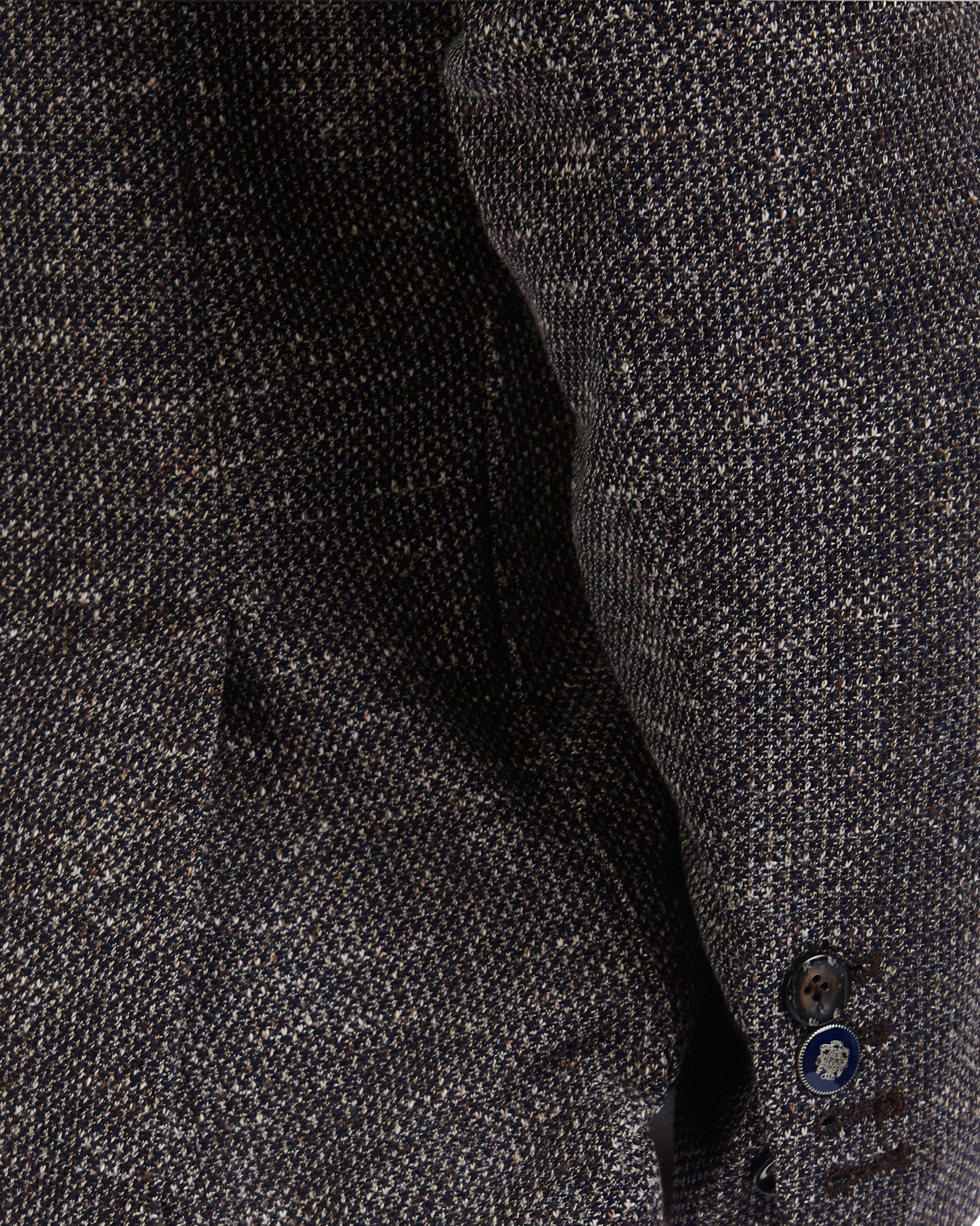 Chaqueta Erice mélange marrón