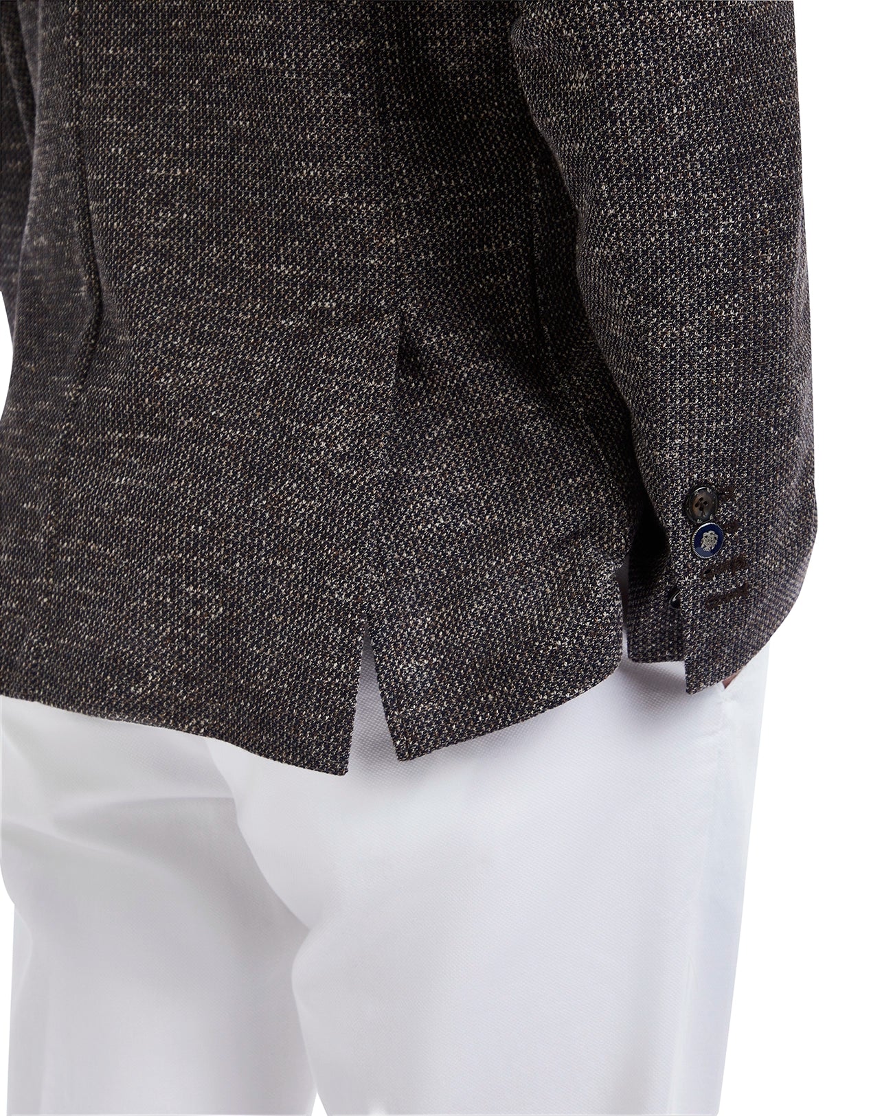 Chaqueta Erice mélange marrón