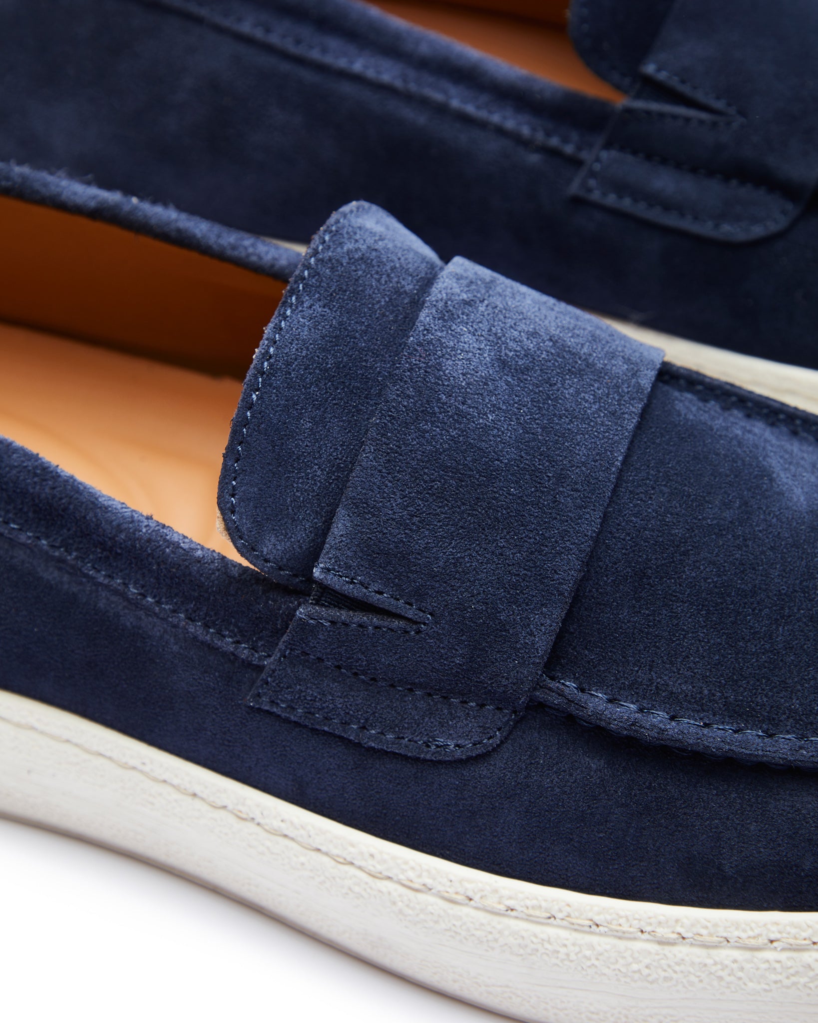 Maxime slip-on suede blue