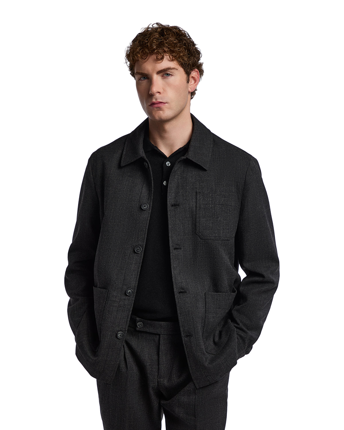 Chaqueta Nagoya antracita