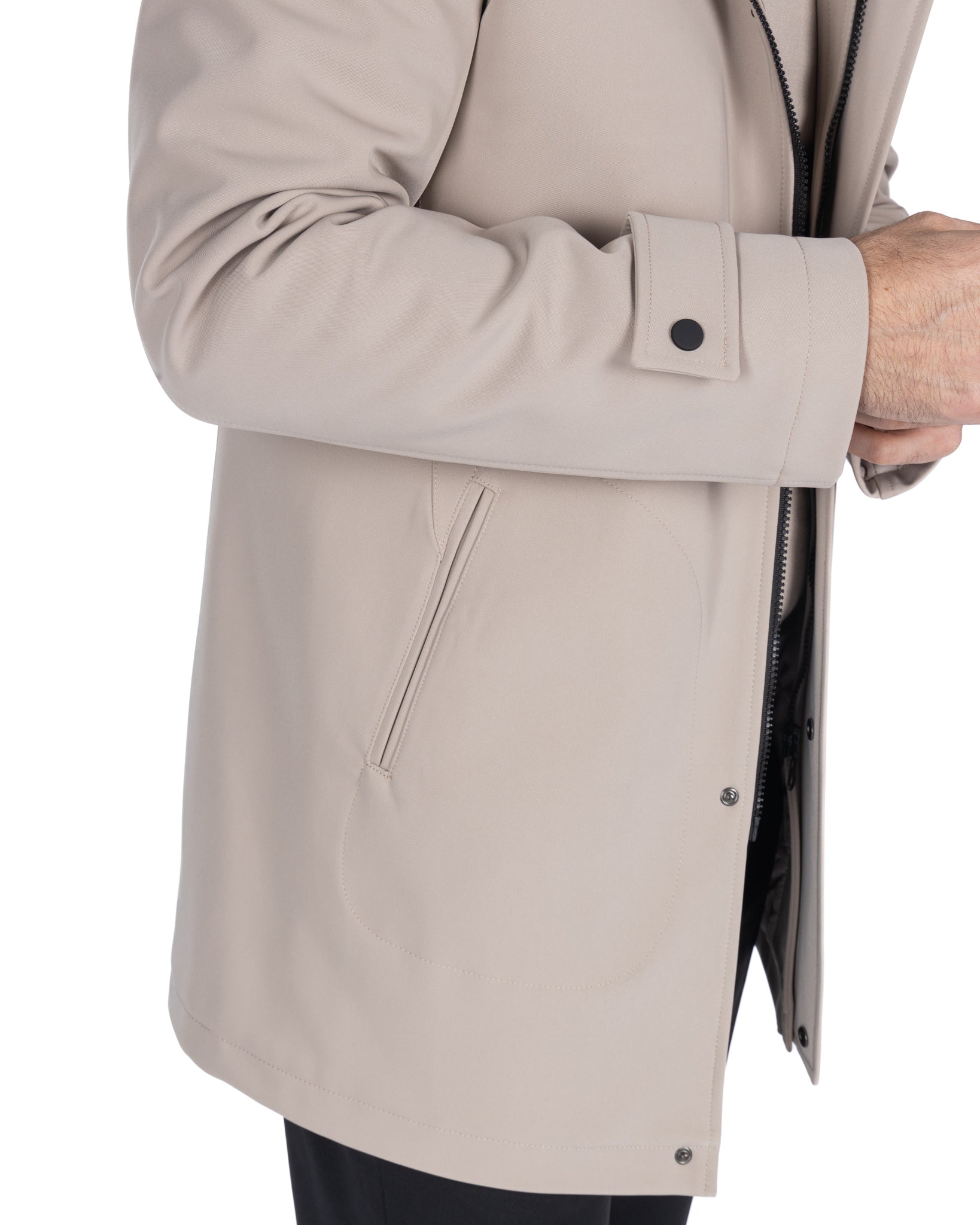 Giubbotto Dylan tecnico beige