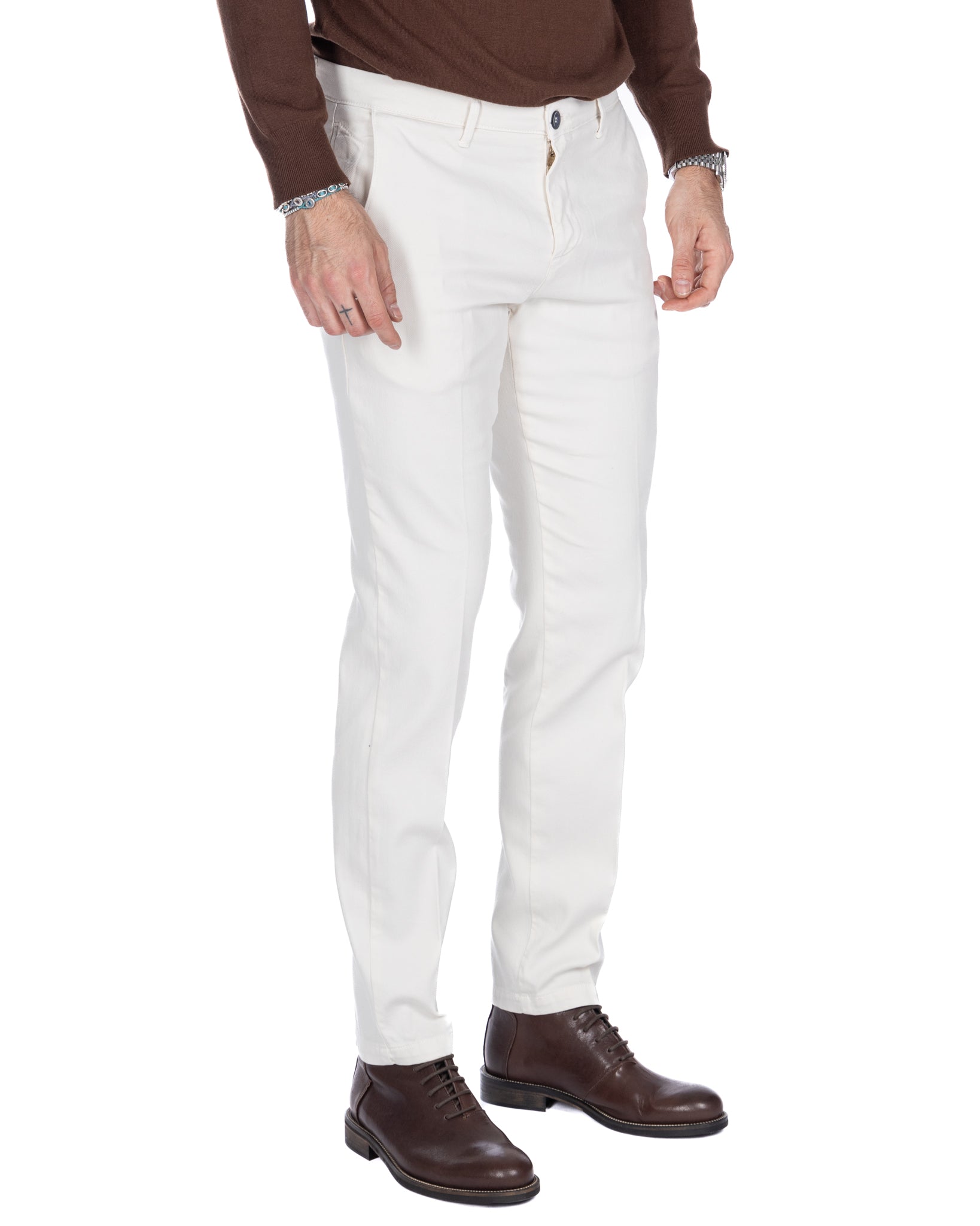 Pantalon Jack couleur crème
