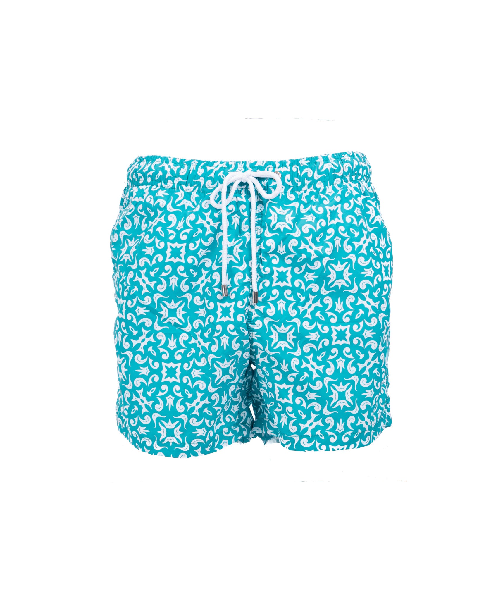 Maiolica - aqua green patterned swimsuit