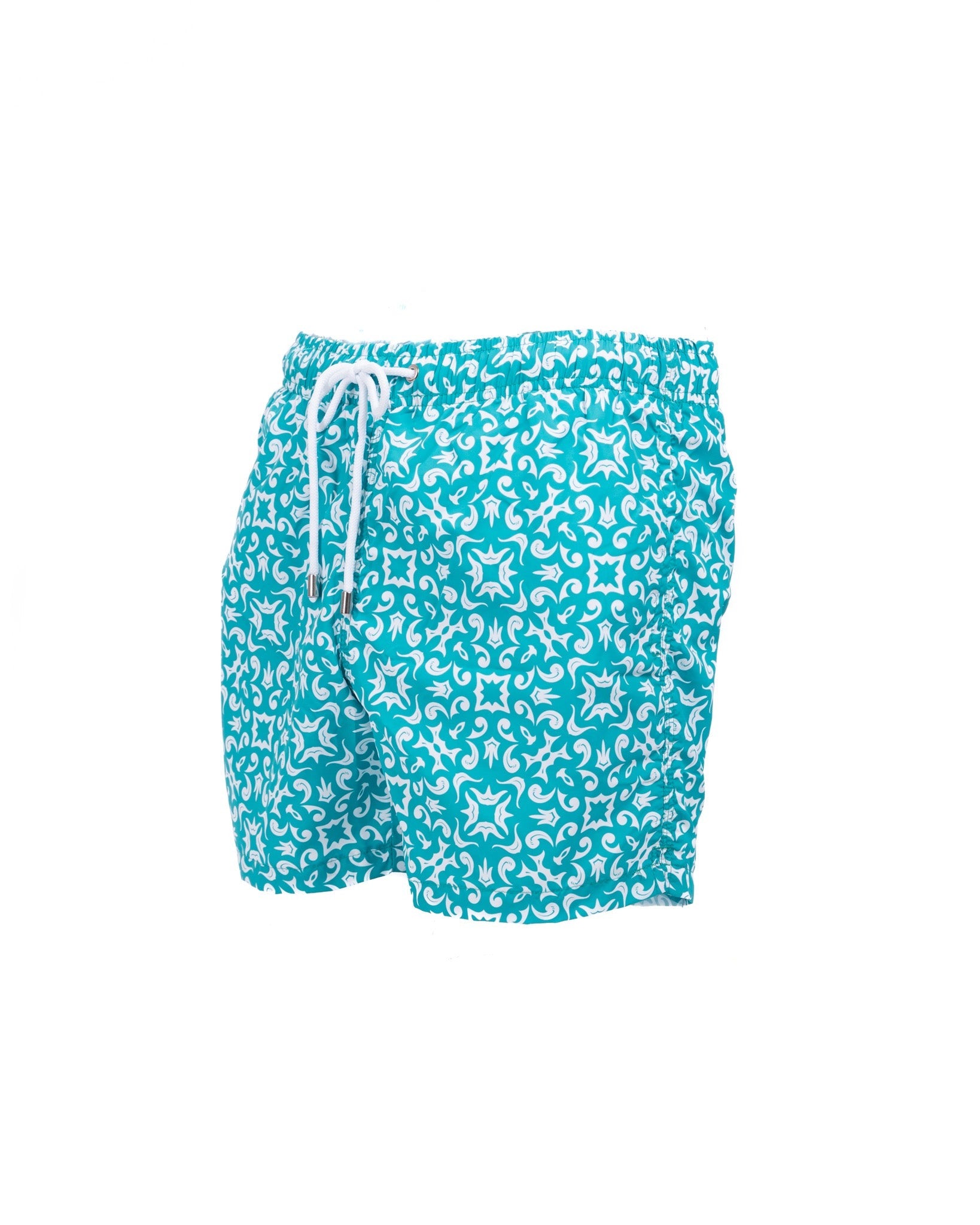 Maiolica - aqua green patterned swimsuit