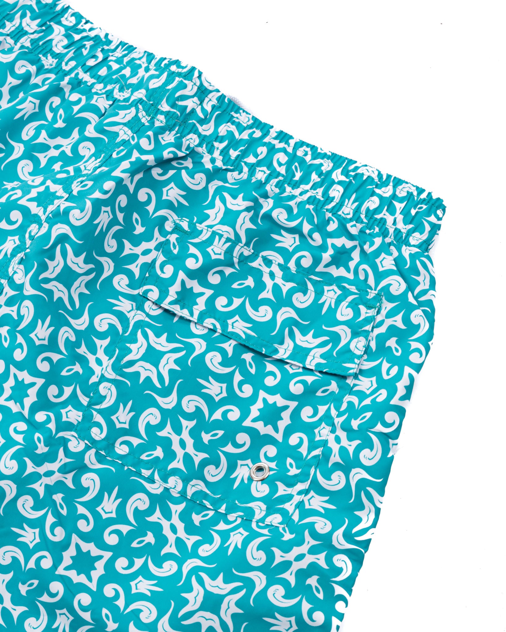 Maiolica - aqua green patterned swimsuit