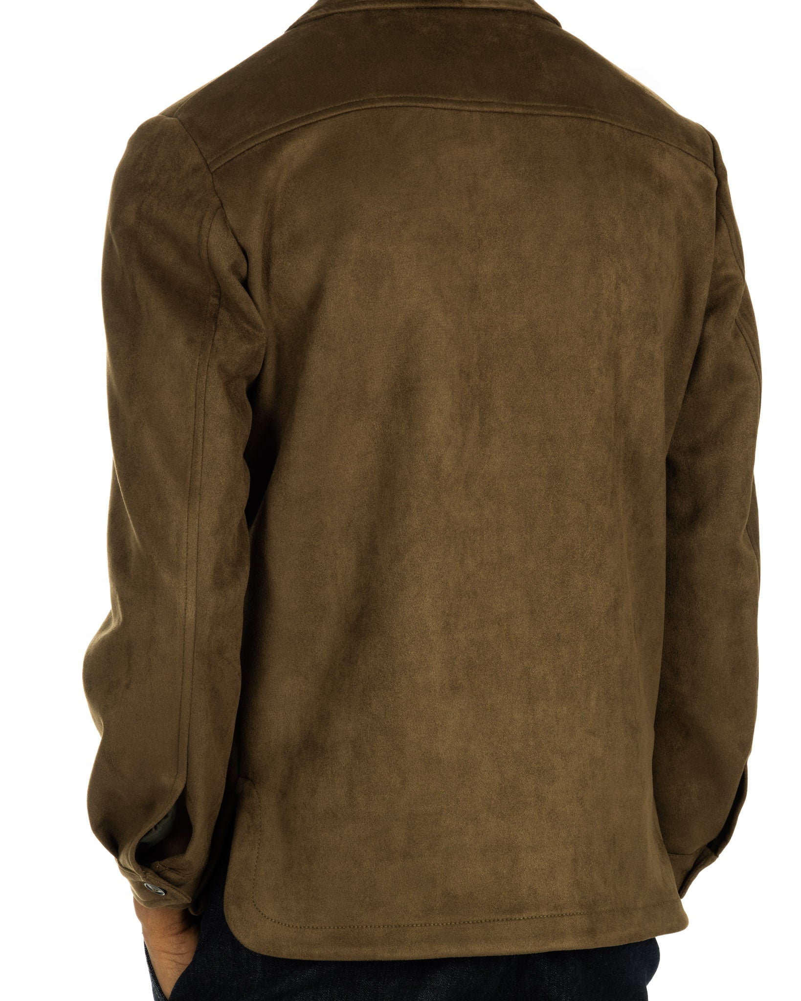 Meridion - veste militaire en daim