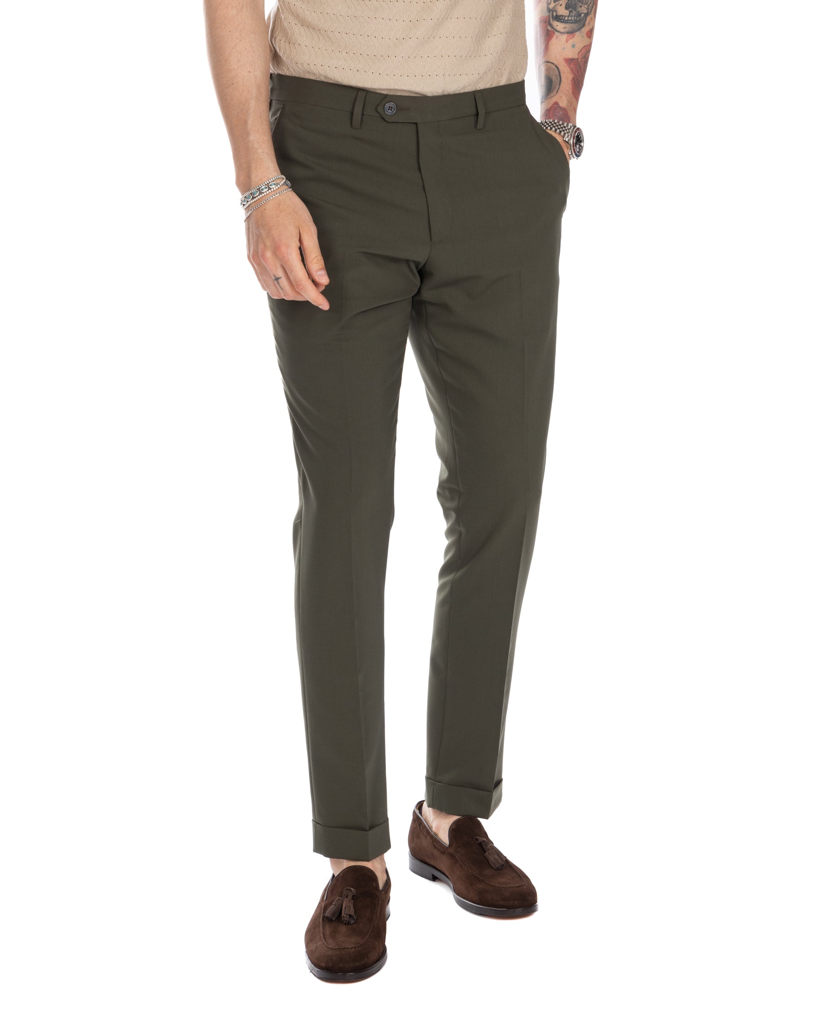 Brema - pantalón básico militar
