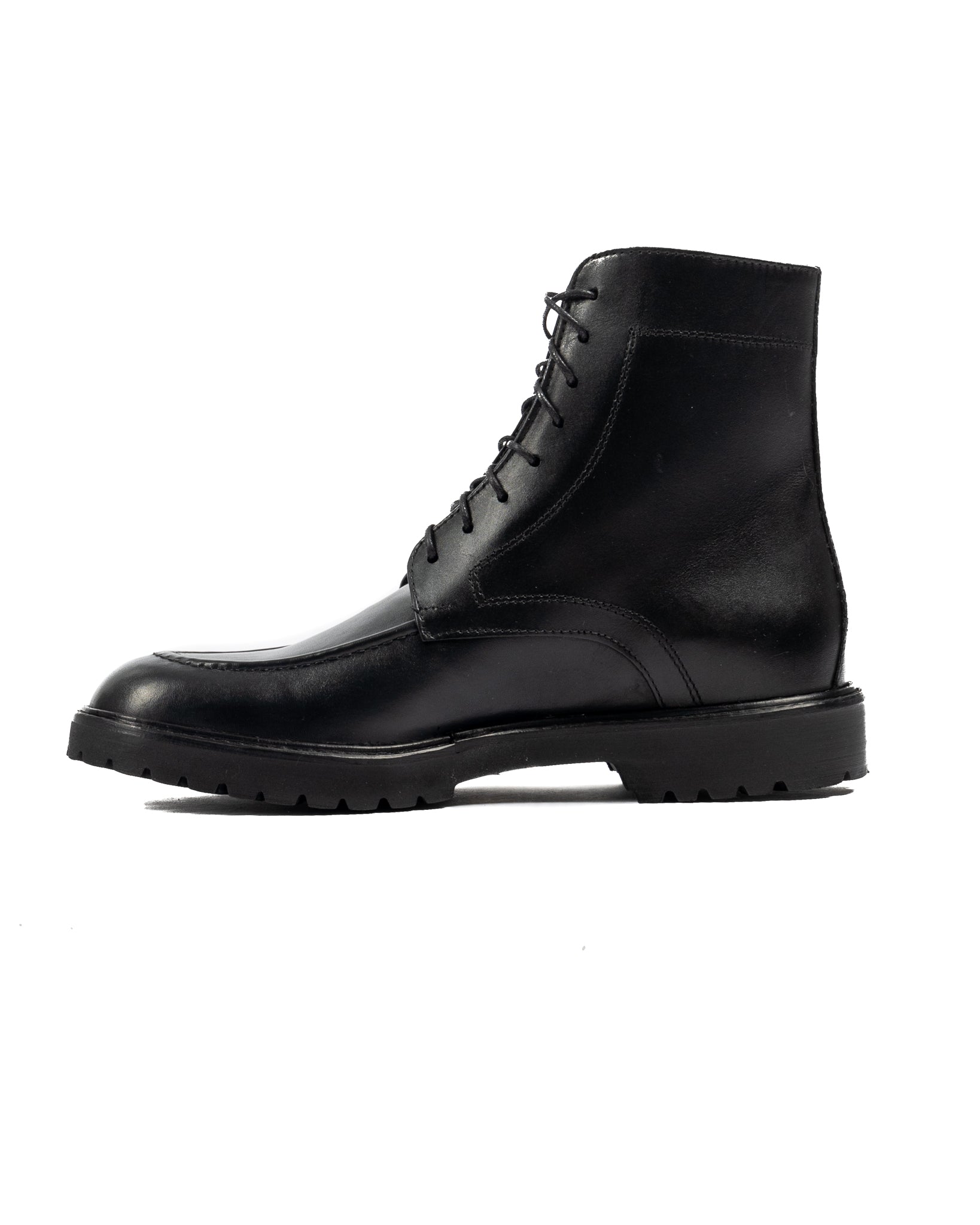 Astron - black leather boot