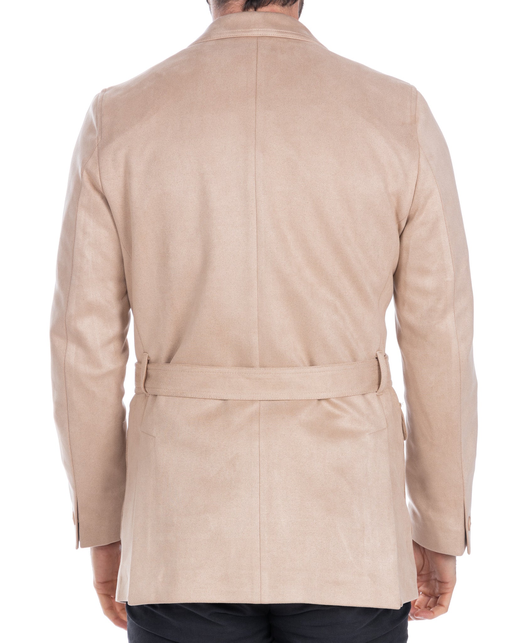 Levante - saharienne en éco-daim beige