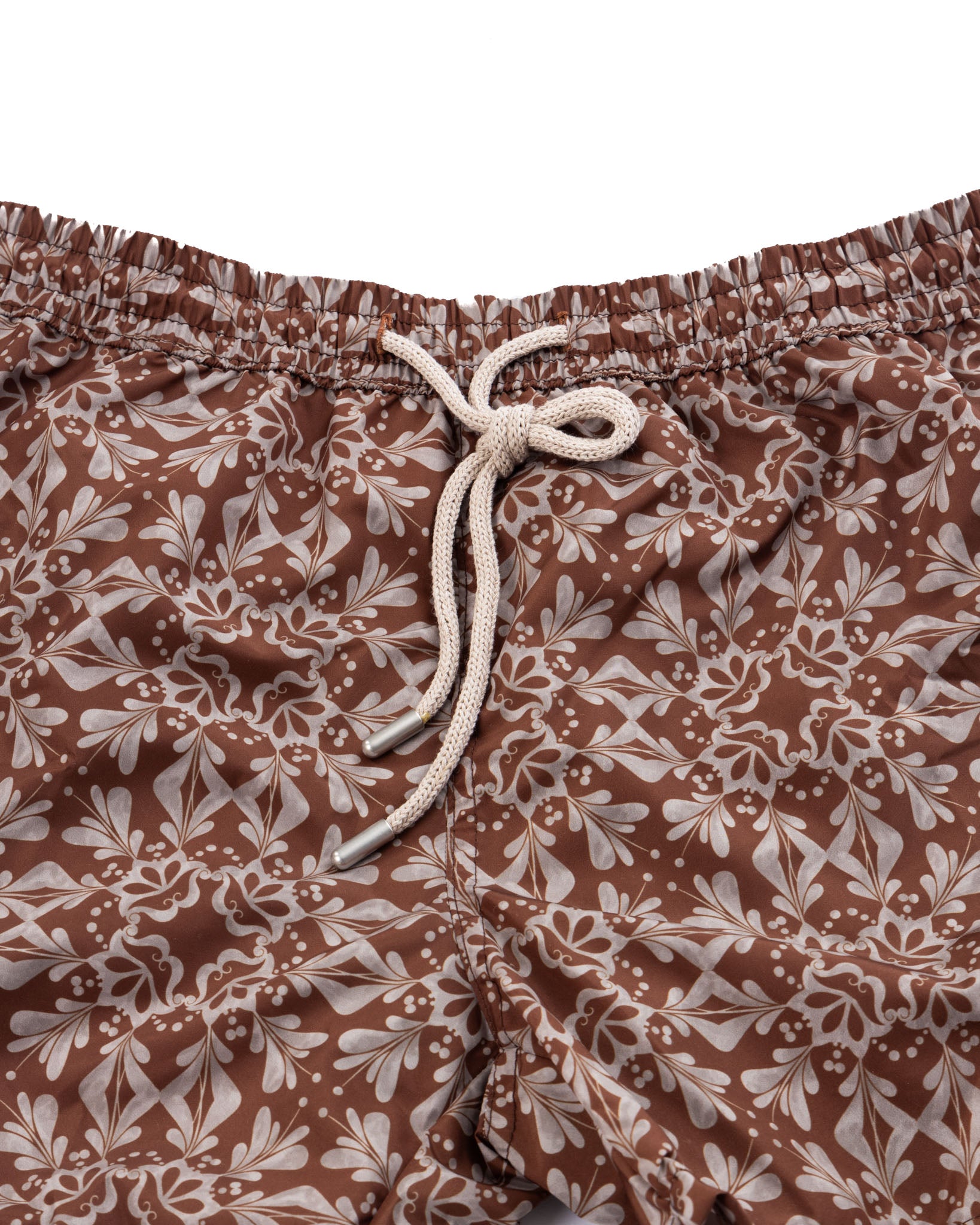 Maratea - bañador estampado de mayólica moro