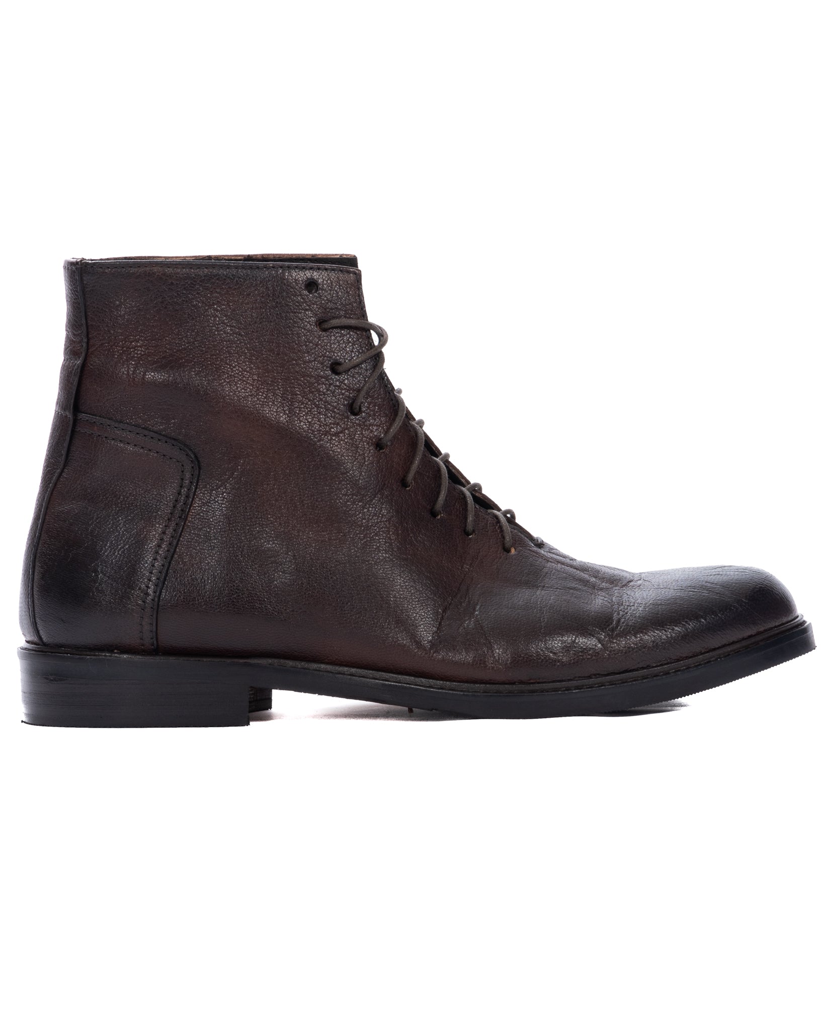 Houston - dark brown leather boot