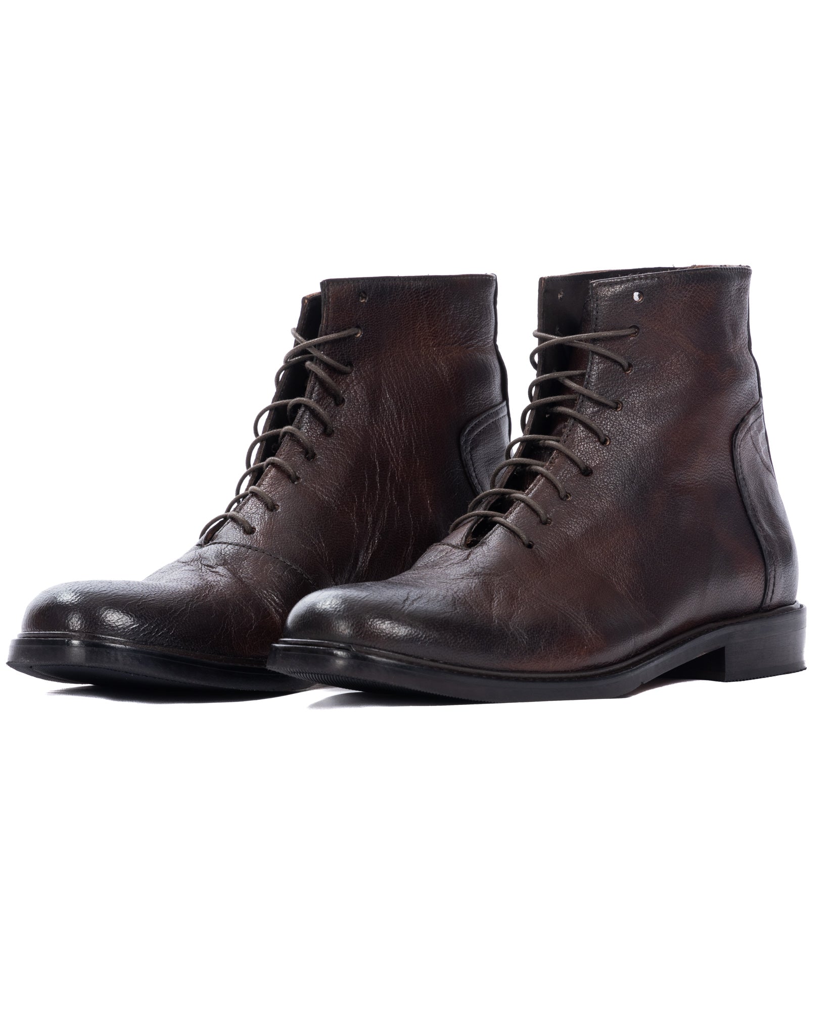 Houston - dark brown leather boot