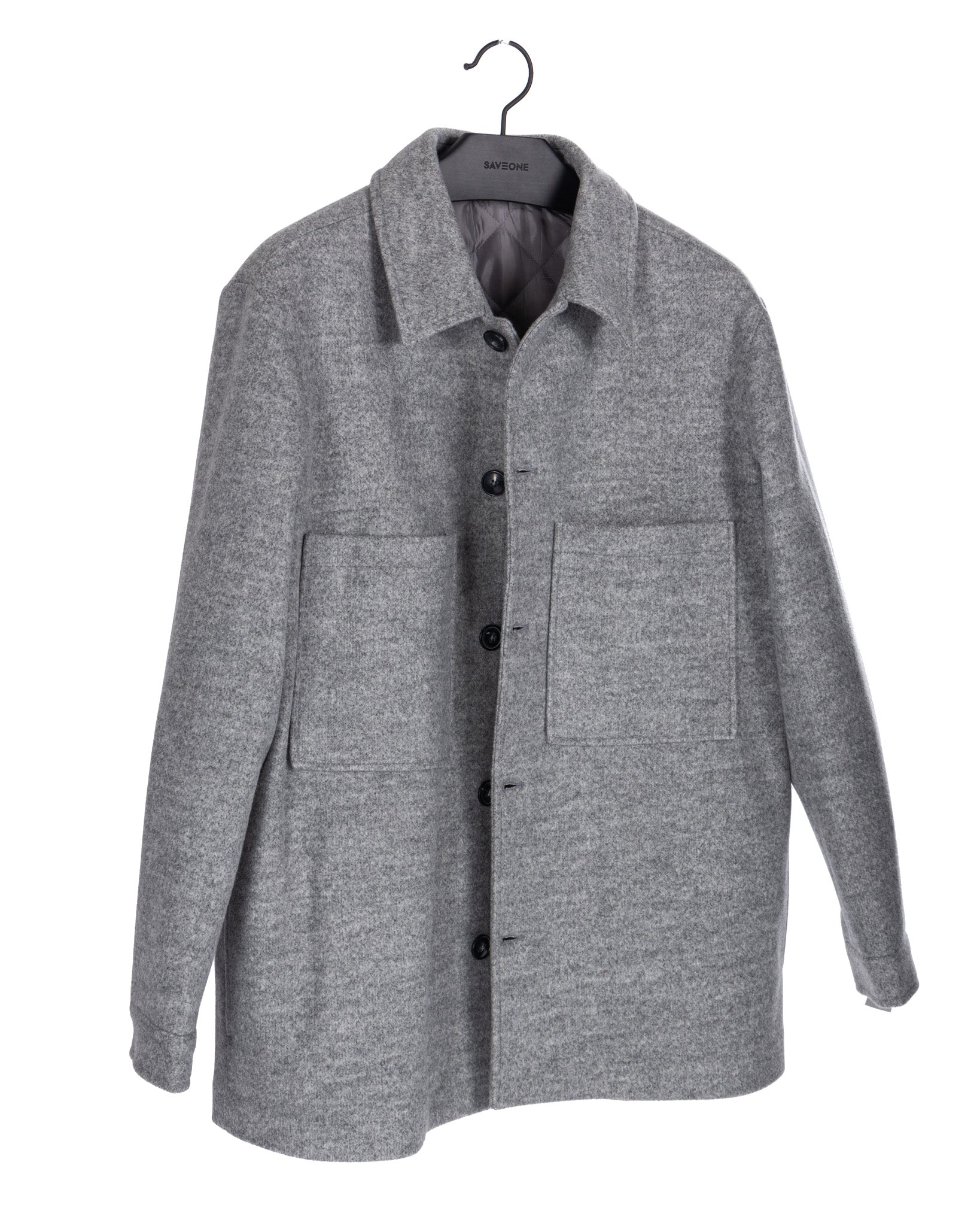 Gervais - veste avec couette grise