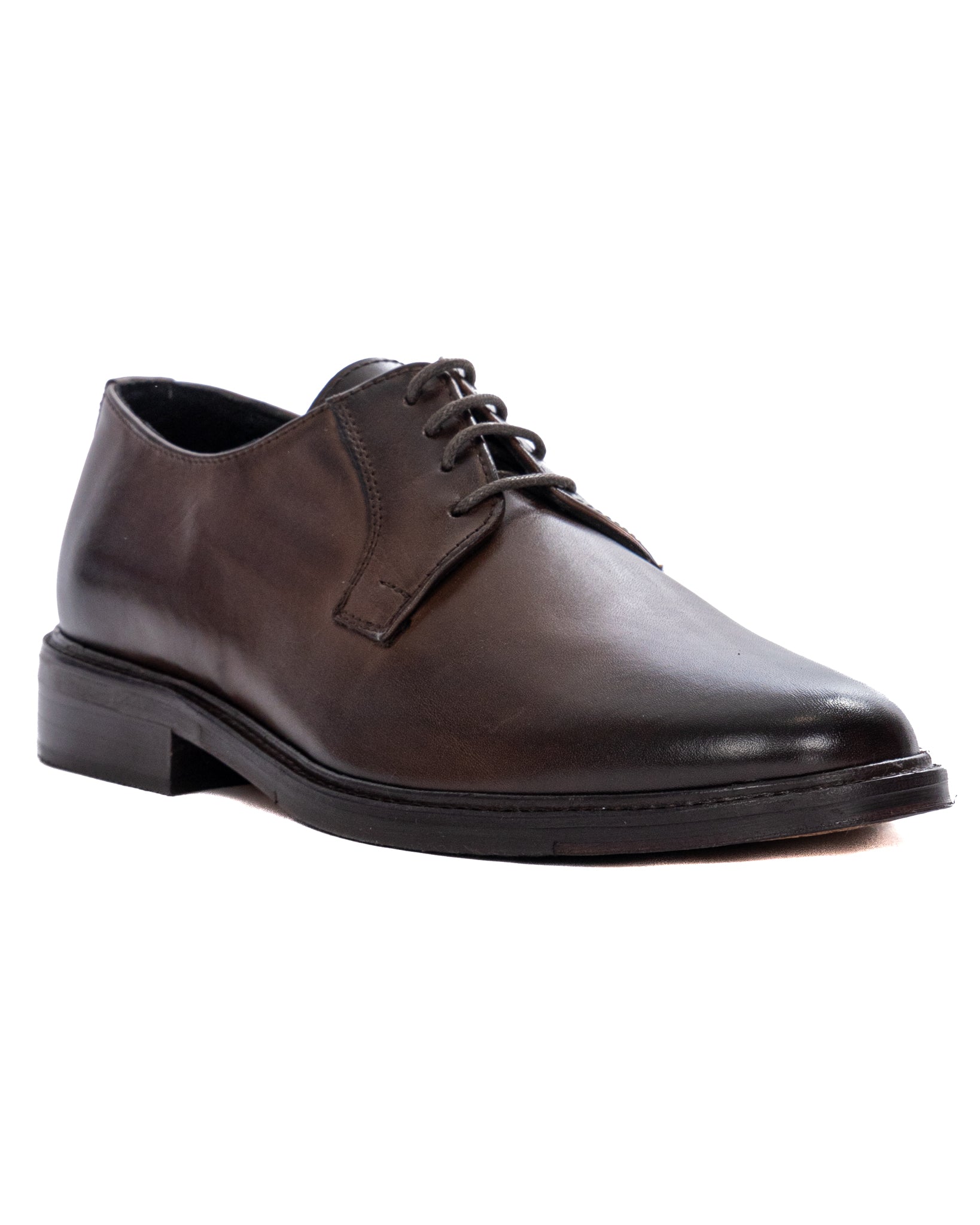 Vincent - classic dark brown derby