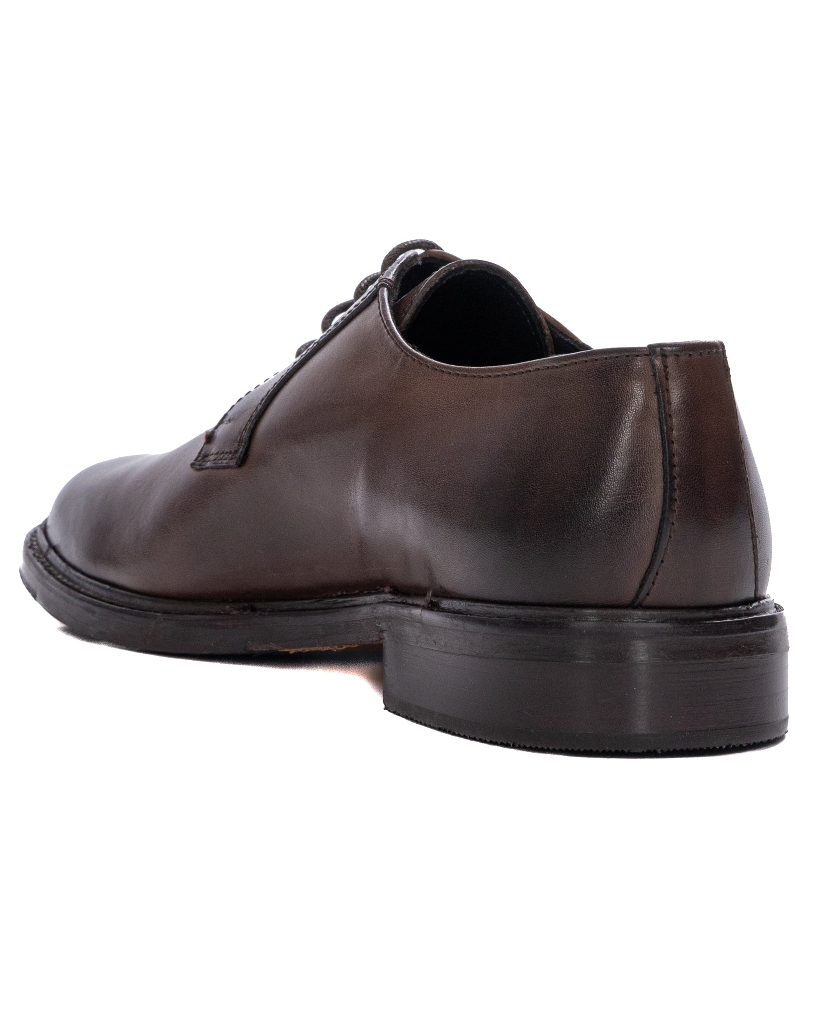 Vincent - classic dark brown derby