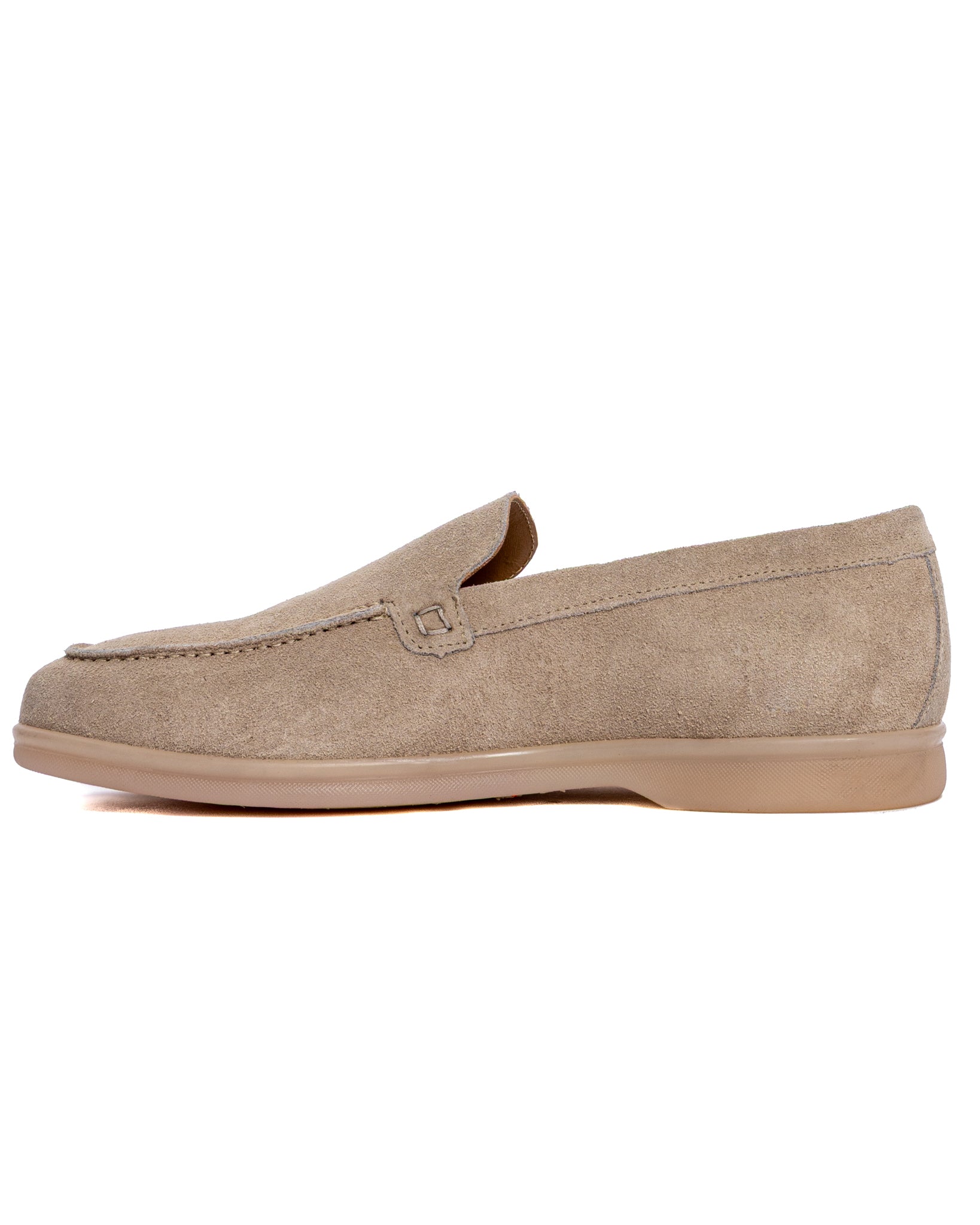 Valeri - mocassin en daim beige