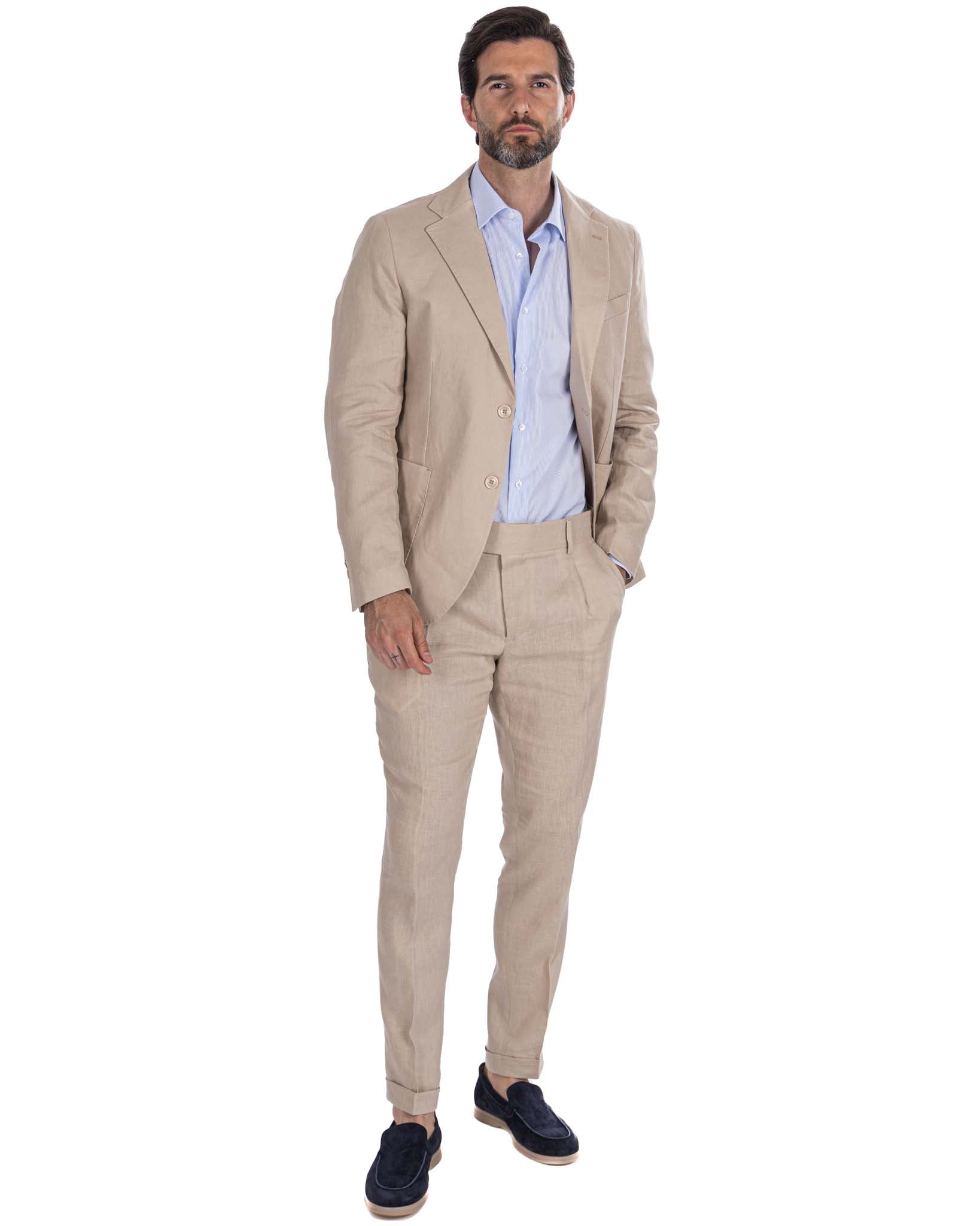 Veste en lin pur Narni