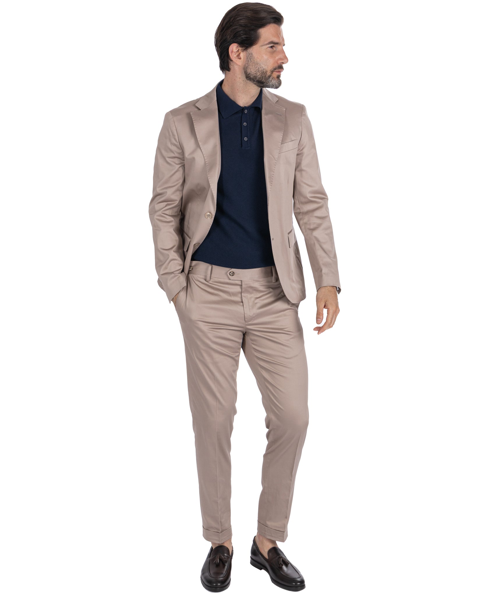 Kyle - giacca in cotone spago