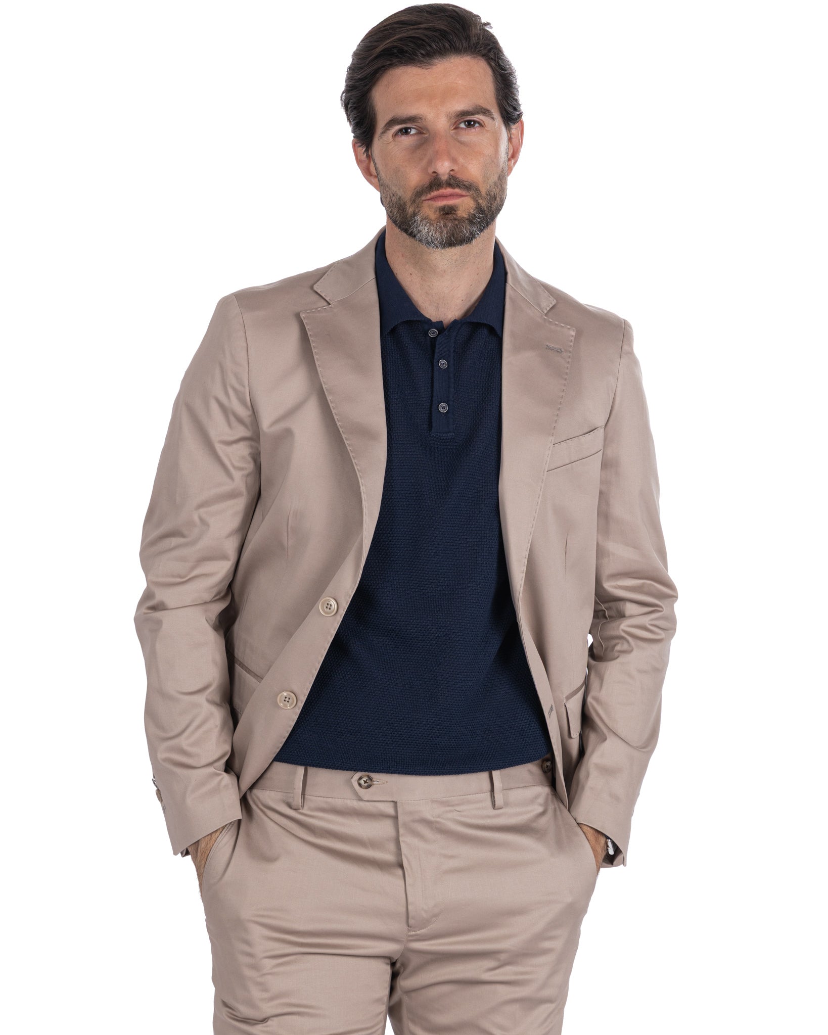 Kyle - giacca in cotone spago