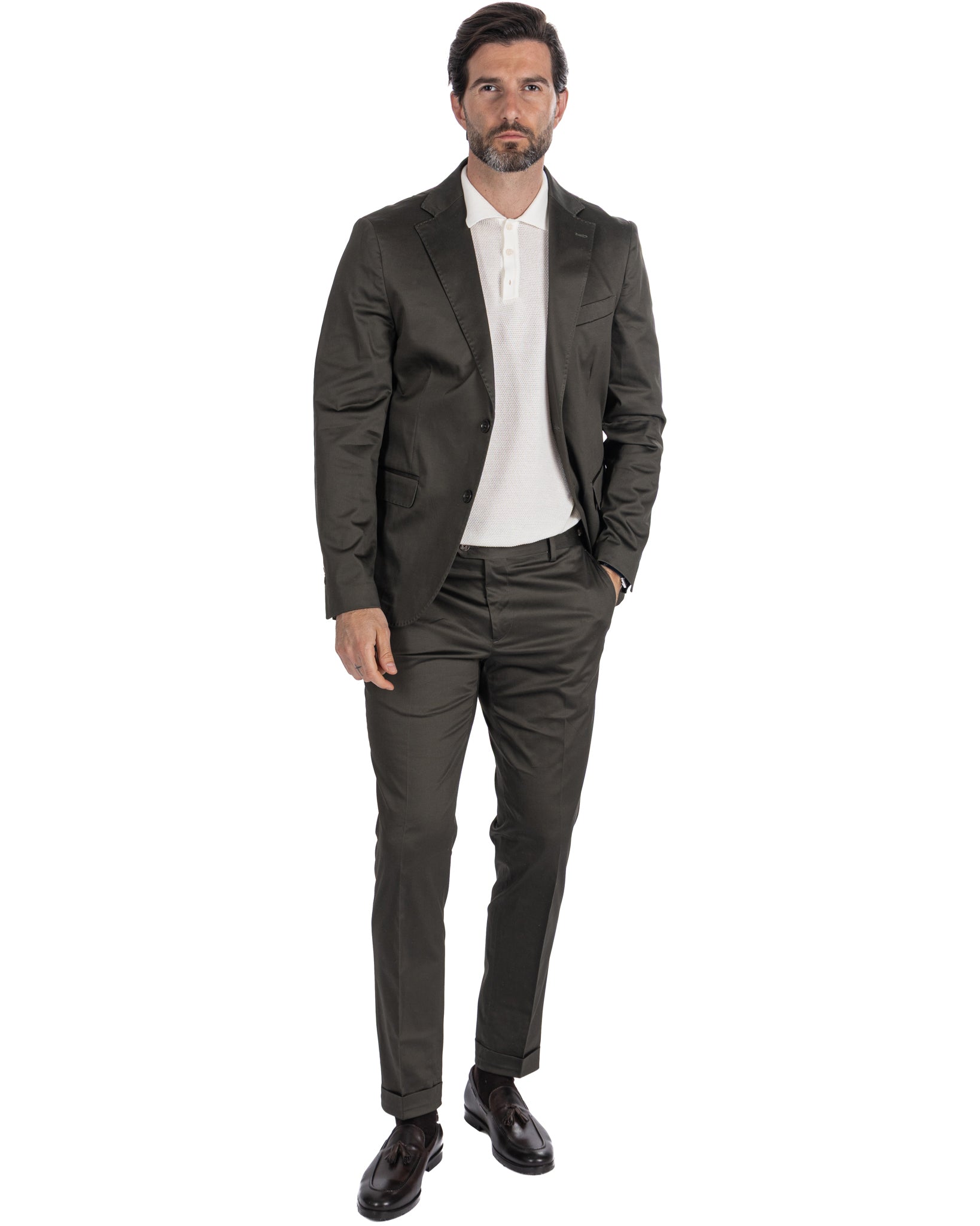 Kyle - giacca in cotone militare