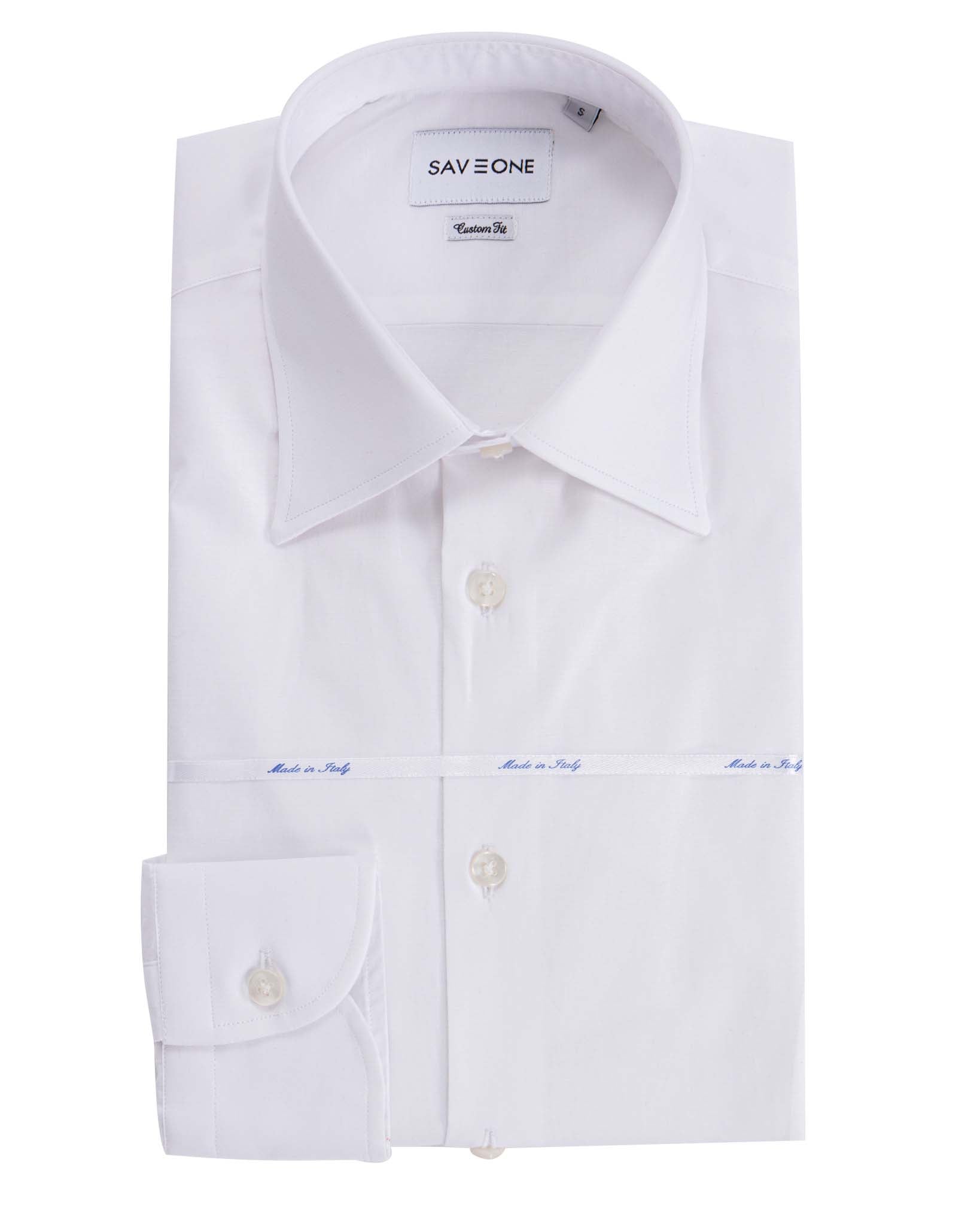 Heckler - Chemise en coton blanc