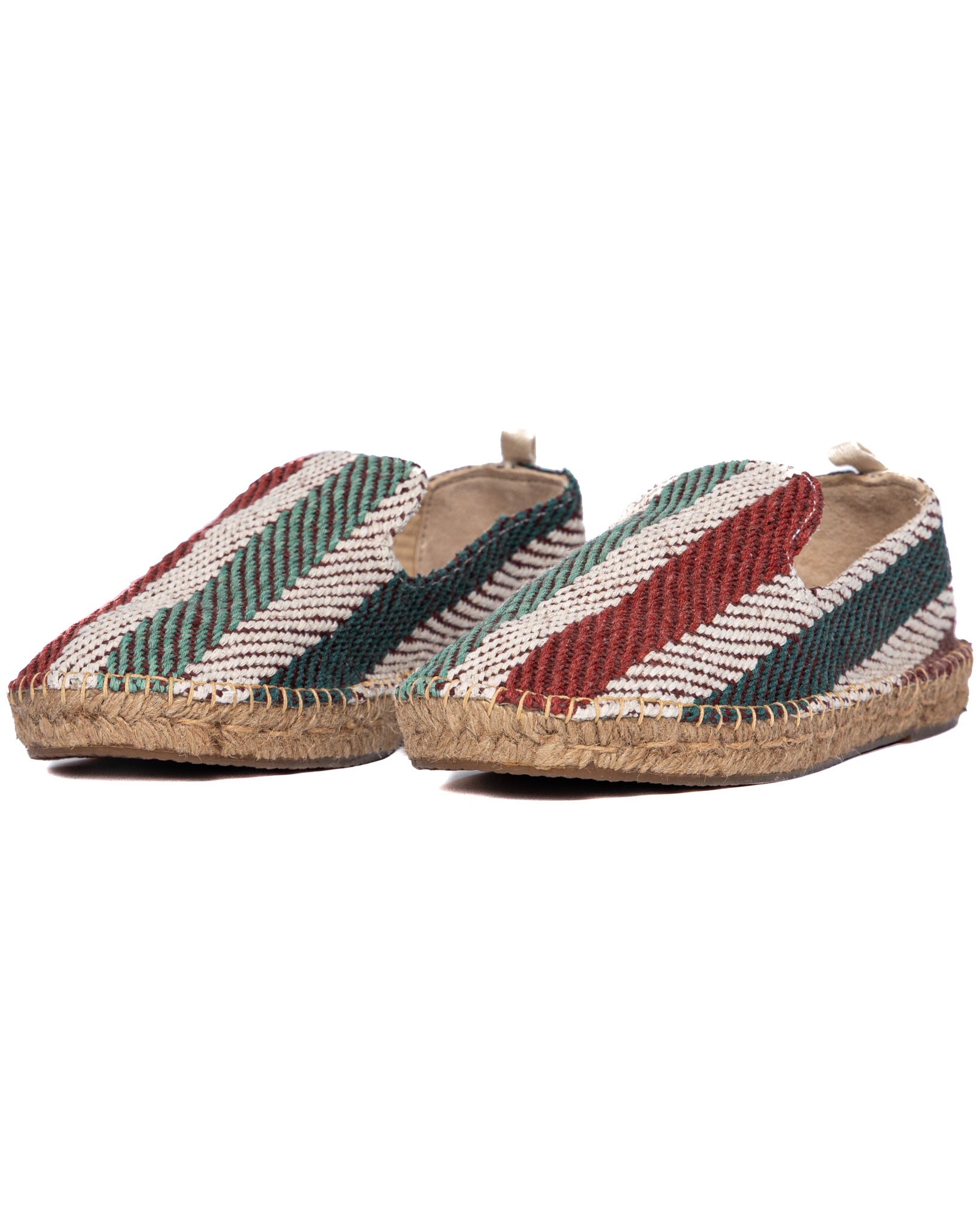 Villasimius - multicolor striped espadrilles