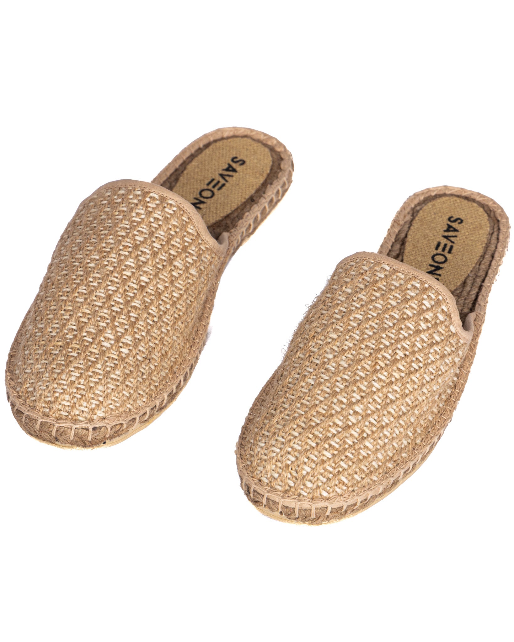 Marittimina - mules espadrilles tressées beiges