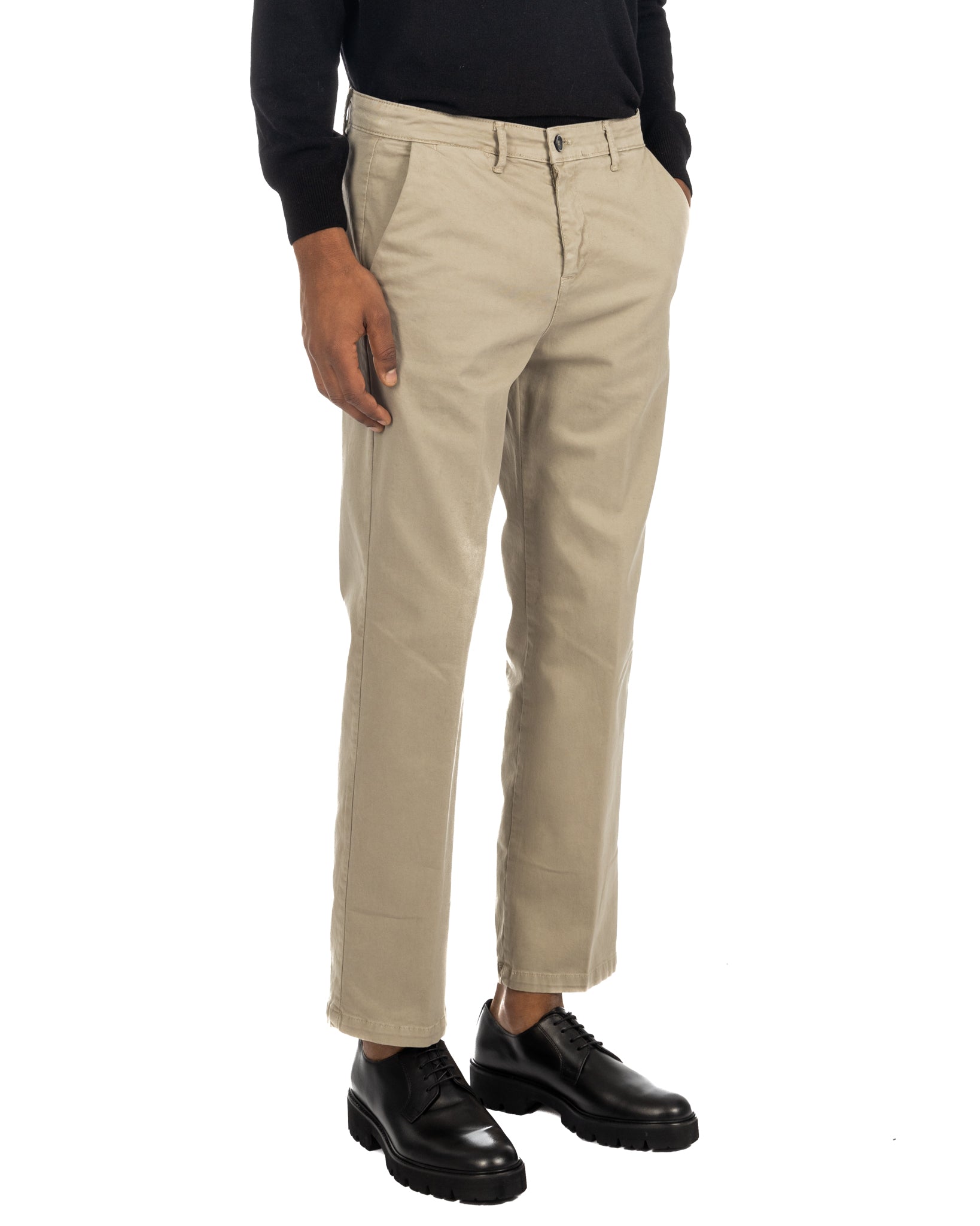 Frank - pantalon basique beige