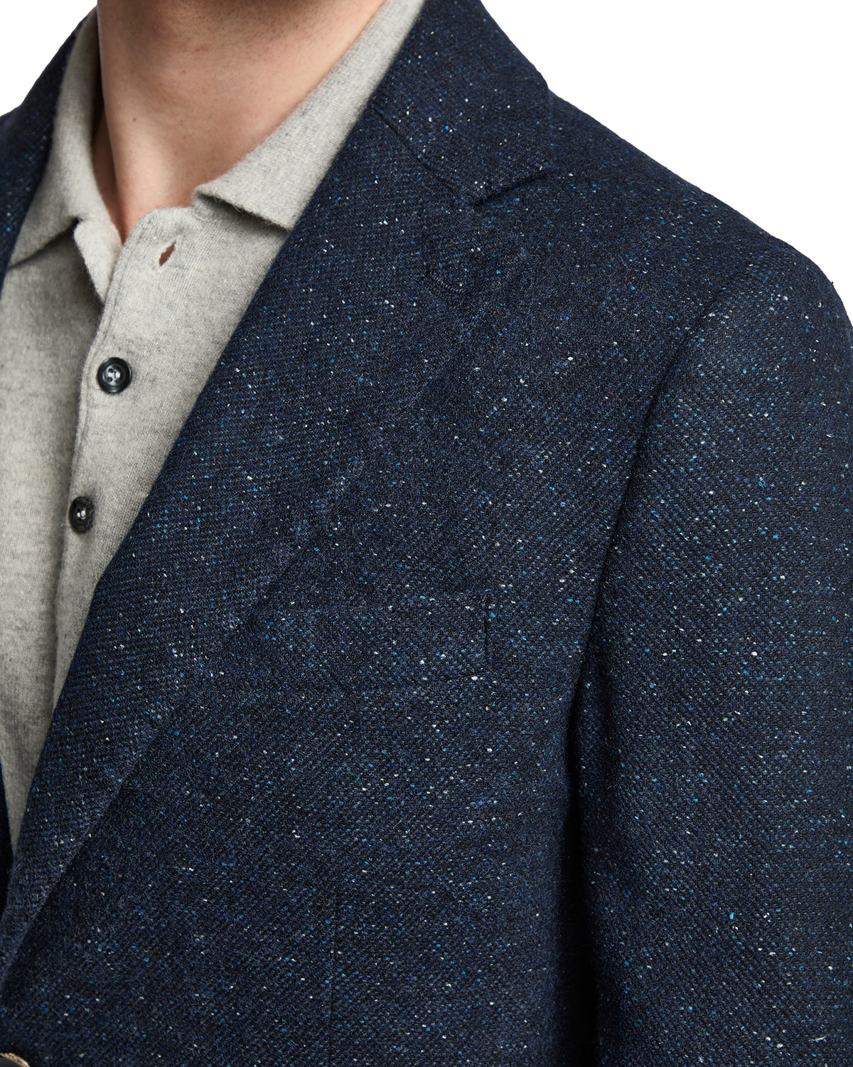 Chaqueta Pepe melange azul