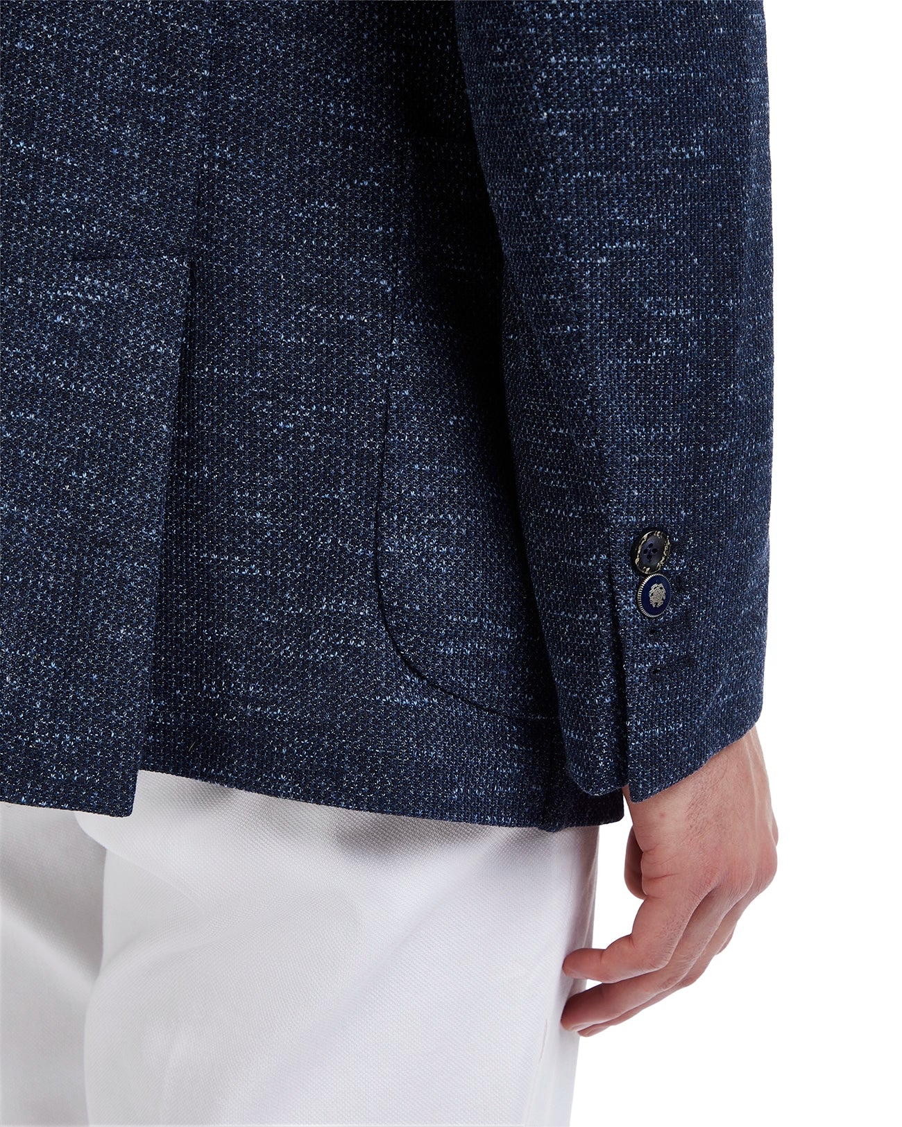 Chaqueta Erice melange azul