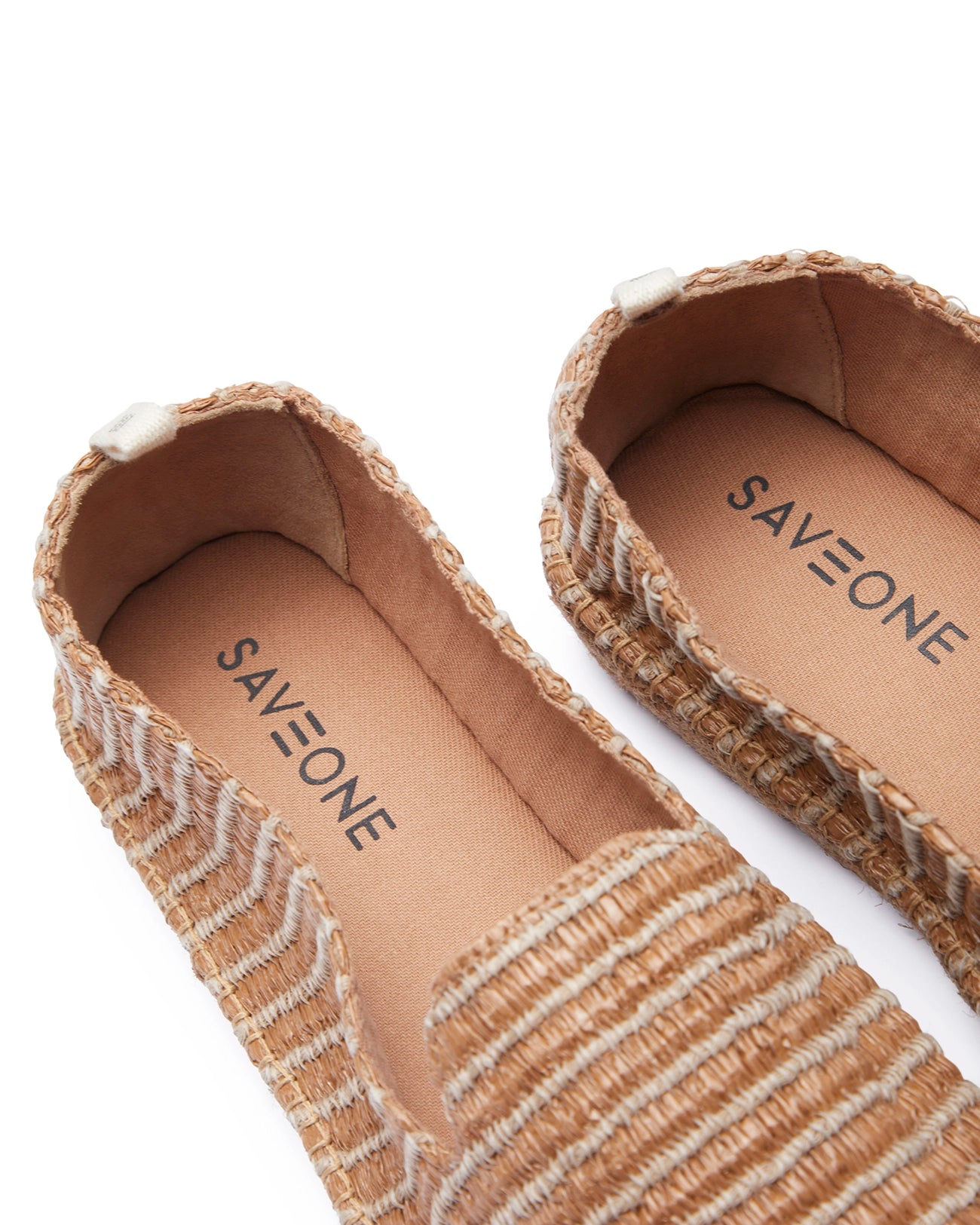 Singapore Espadrilles with dark brown pattern