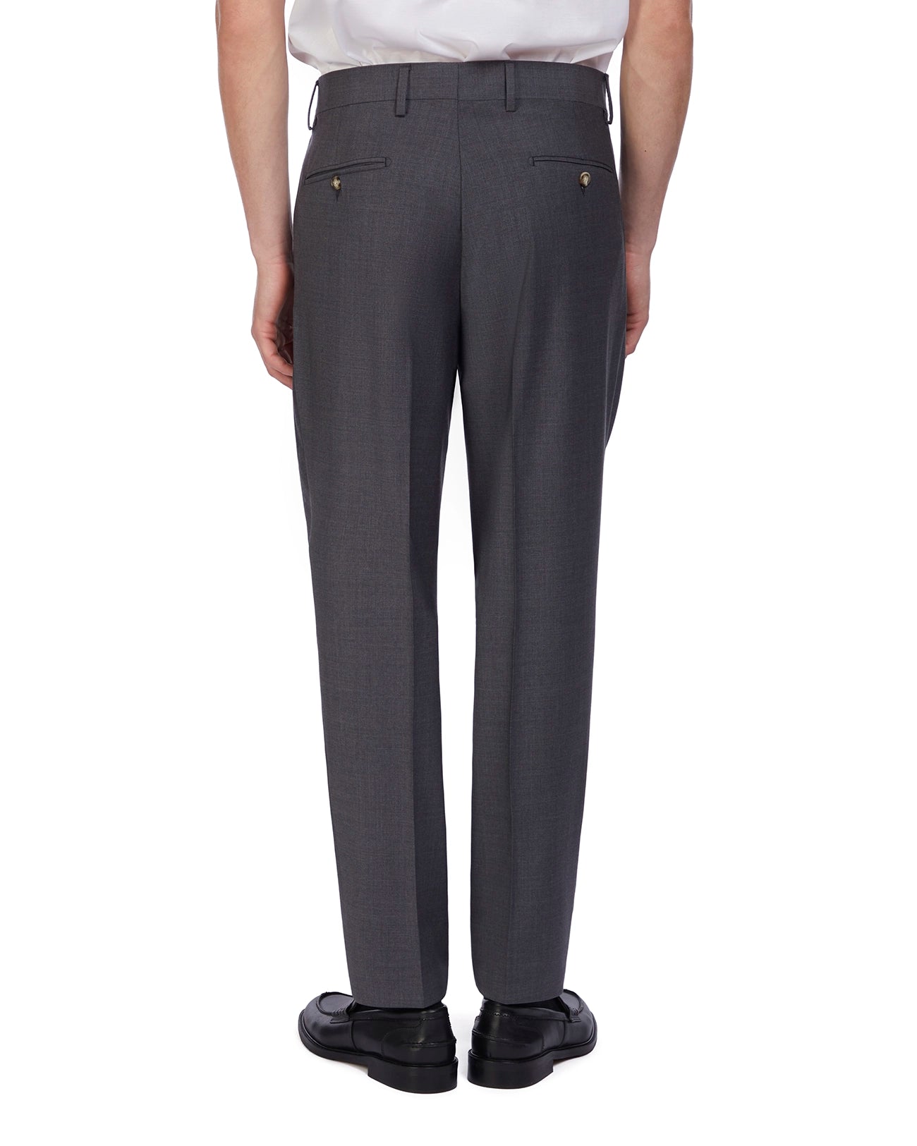 Pantalone Soho in lana antracite
