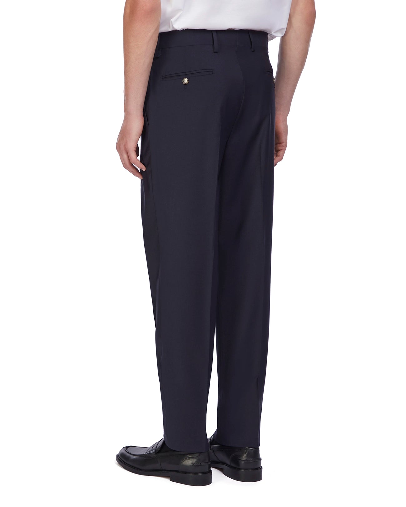 Pantalone Soho in lana blu