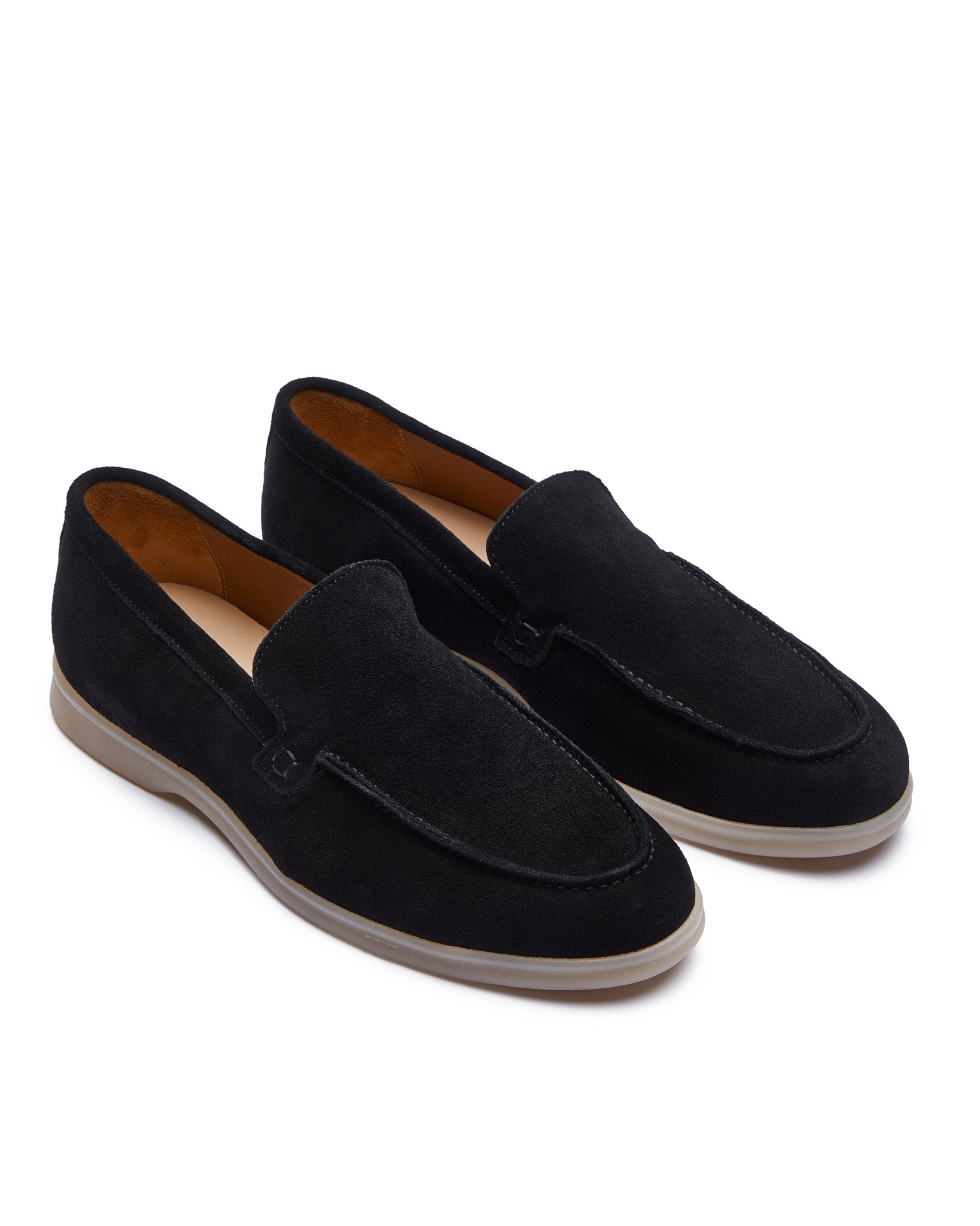 Valeri black suede moccasin