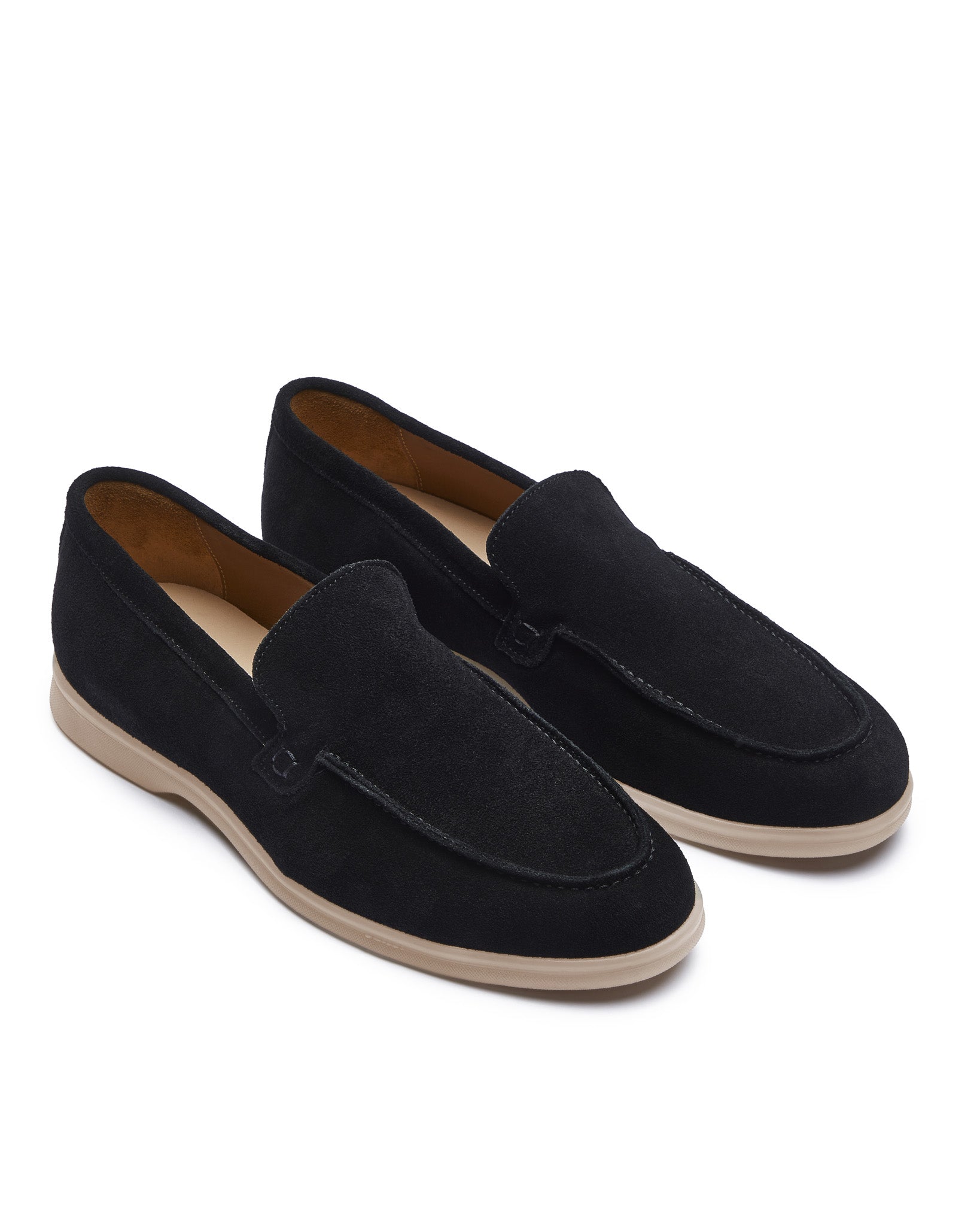 Valeri black suede moccasin