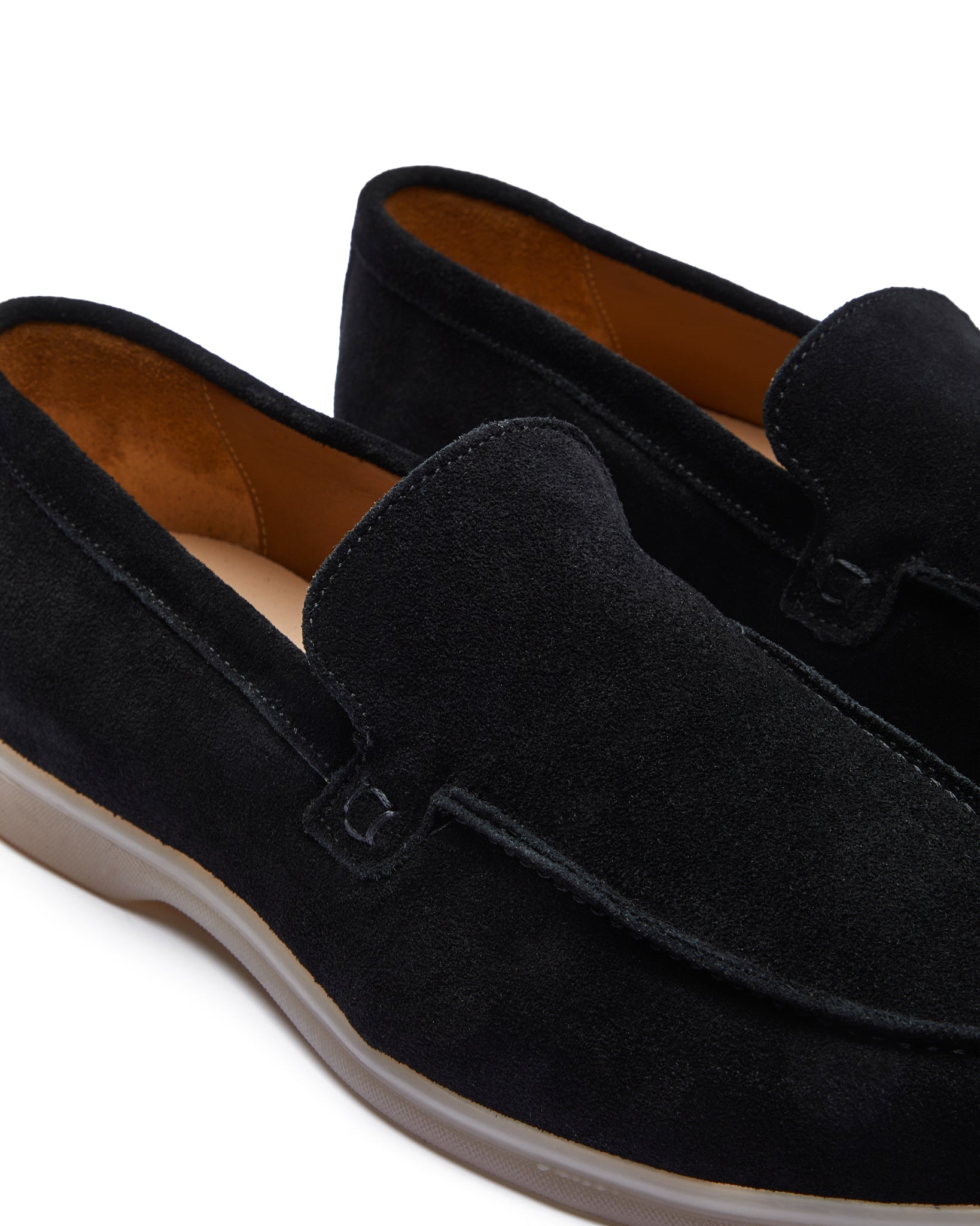 Valeri black suede moccasin