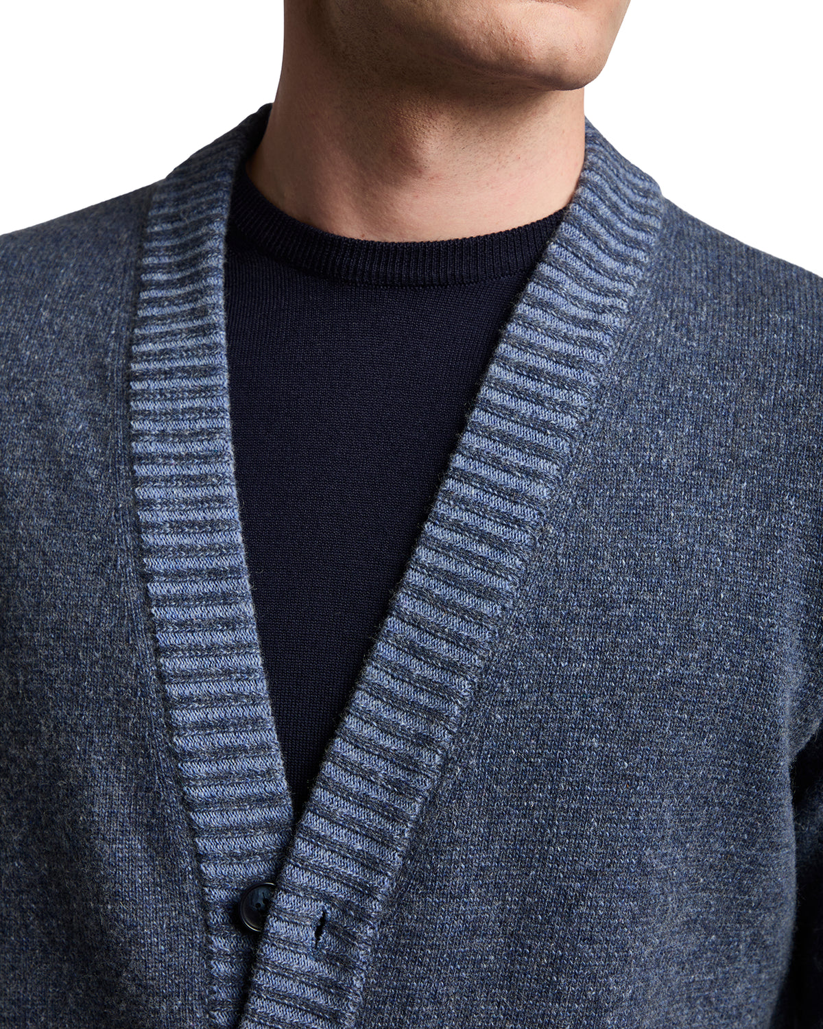 Cárdigan Vanisé de bouclé azul