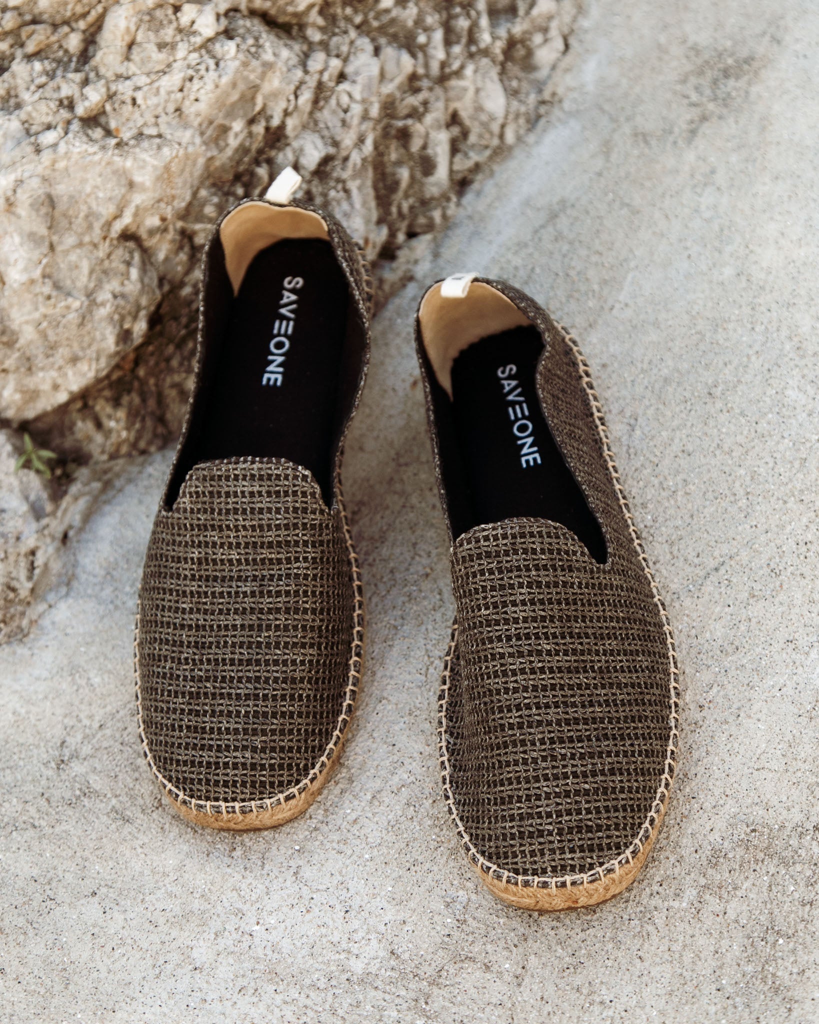 Gallipoli - espadrilles en raphia bleu
